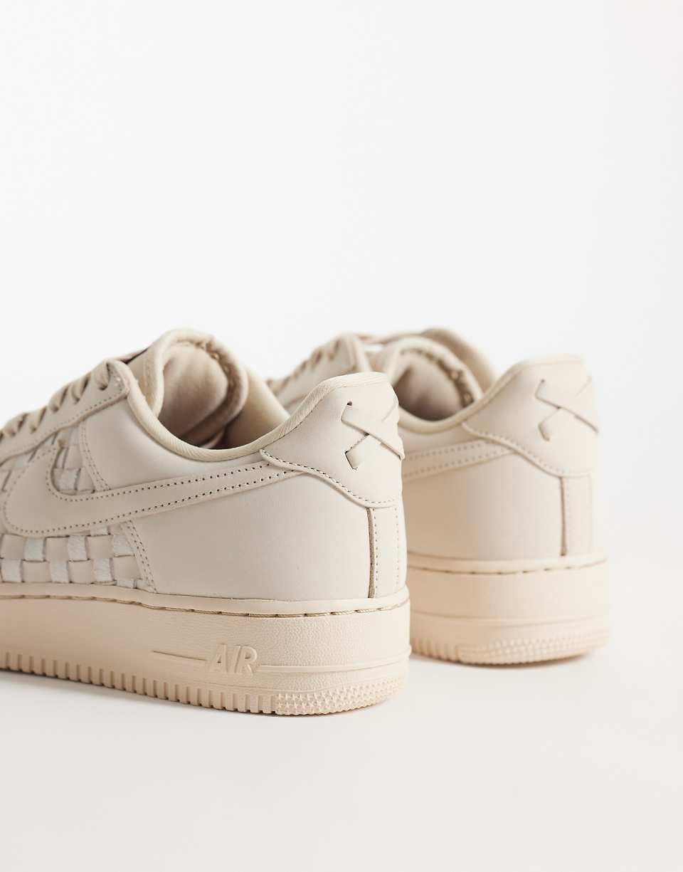 حذاء رياضي Air Force 1 Low منسوج من الشامواه