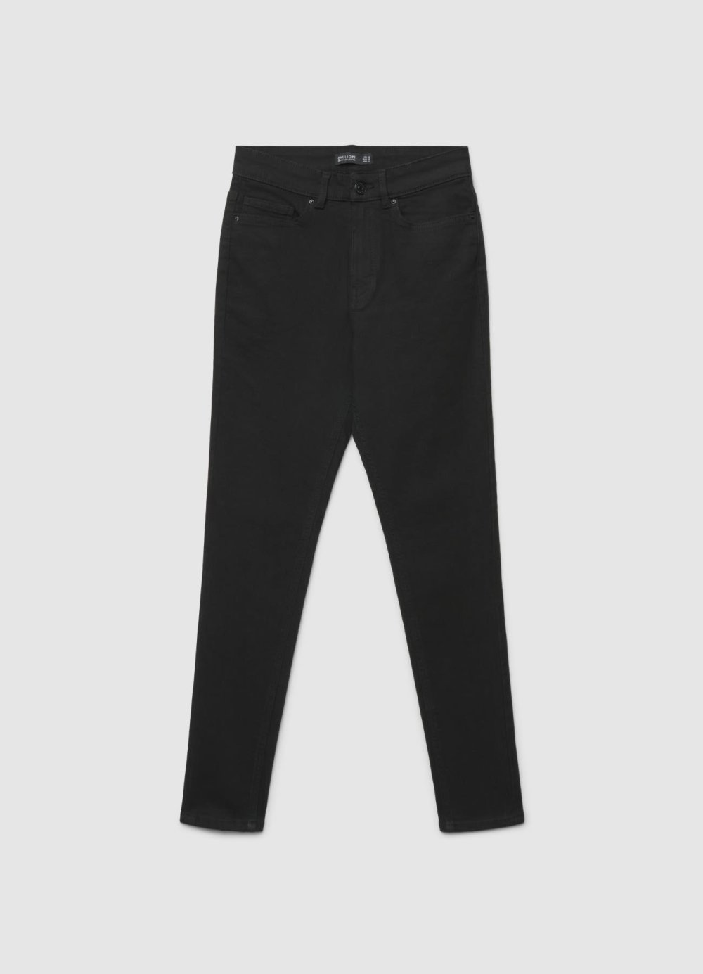 Jean skinny taille mi-haute noir