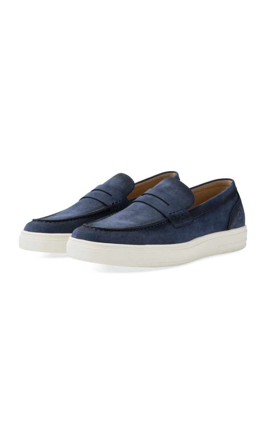 Mocassins sport b bride bleu marine
