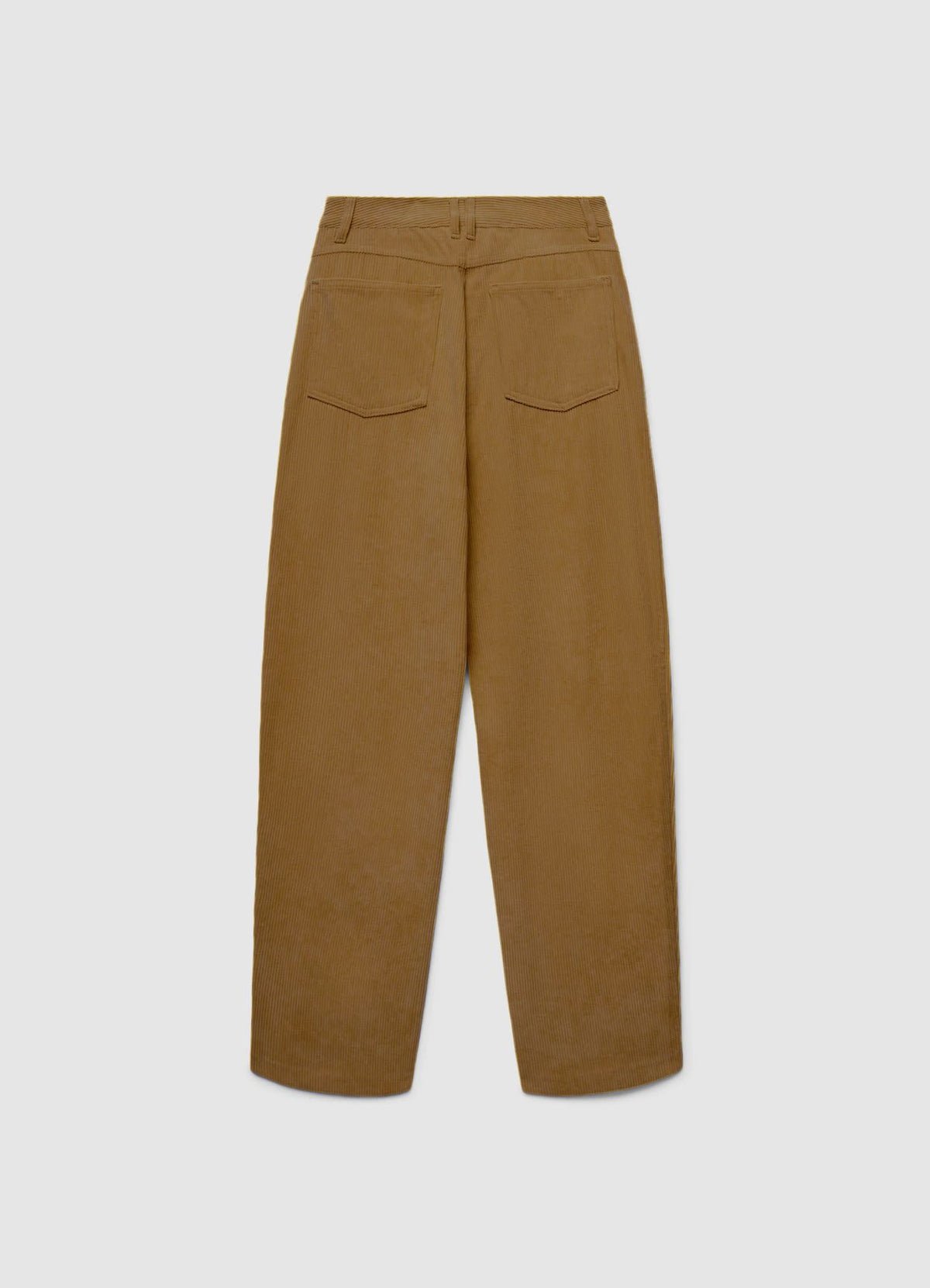 Plain balloon-leg trousers