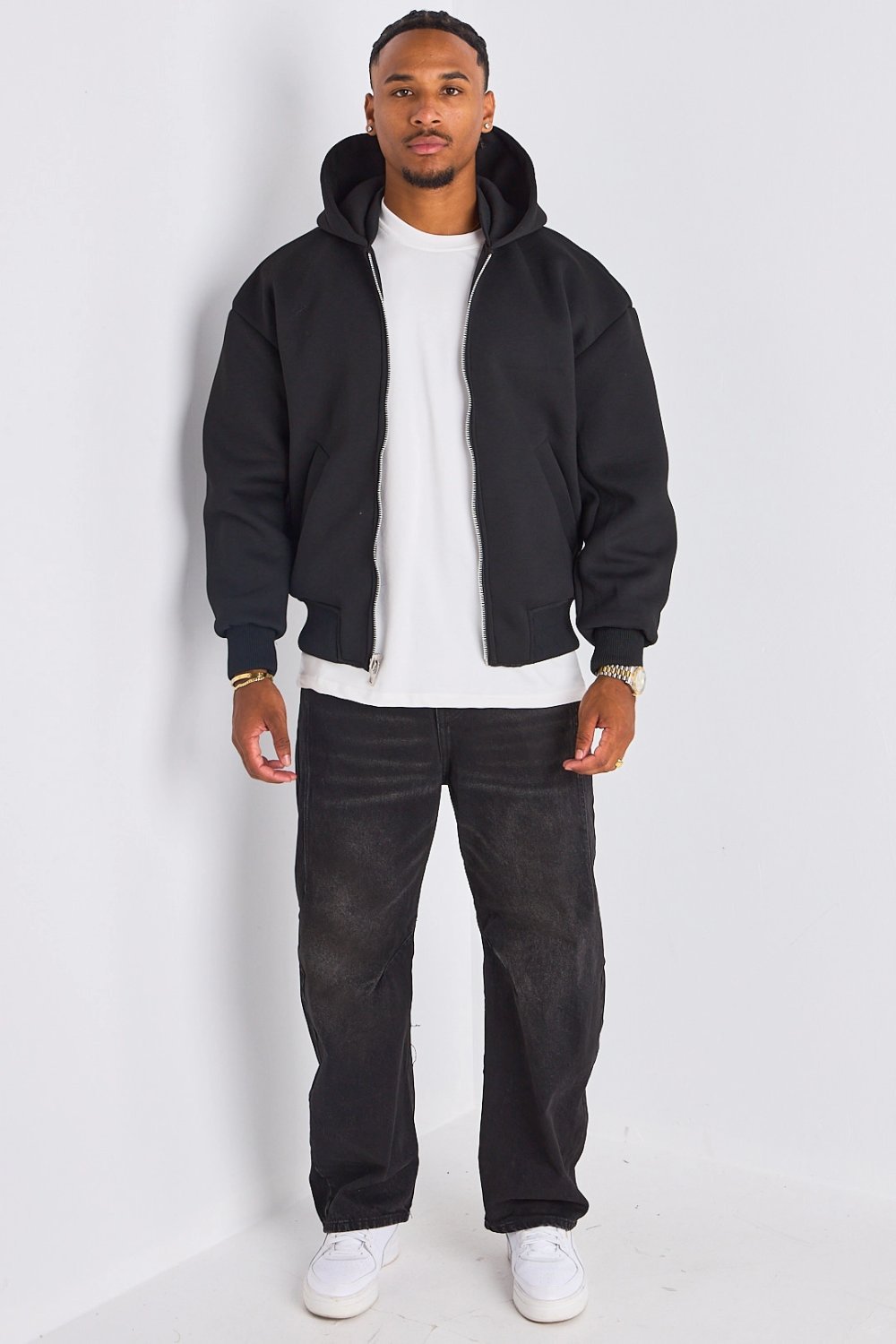 Bomber réversible b capuche k7el