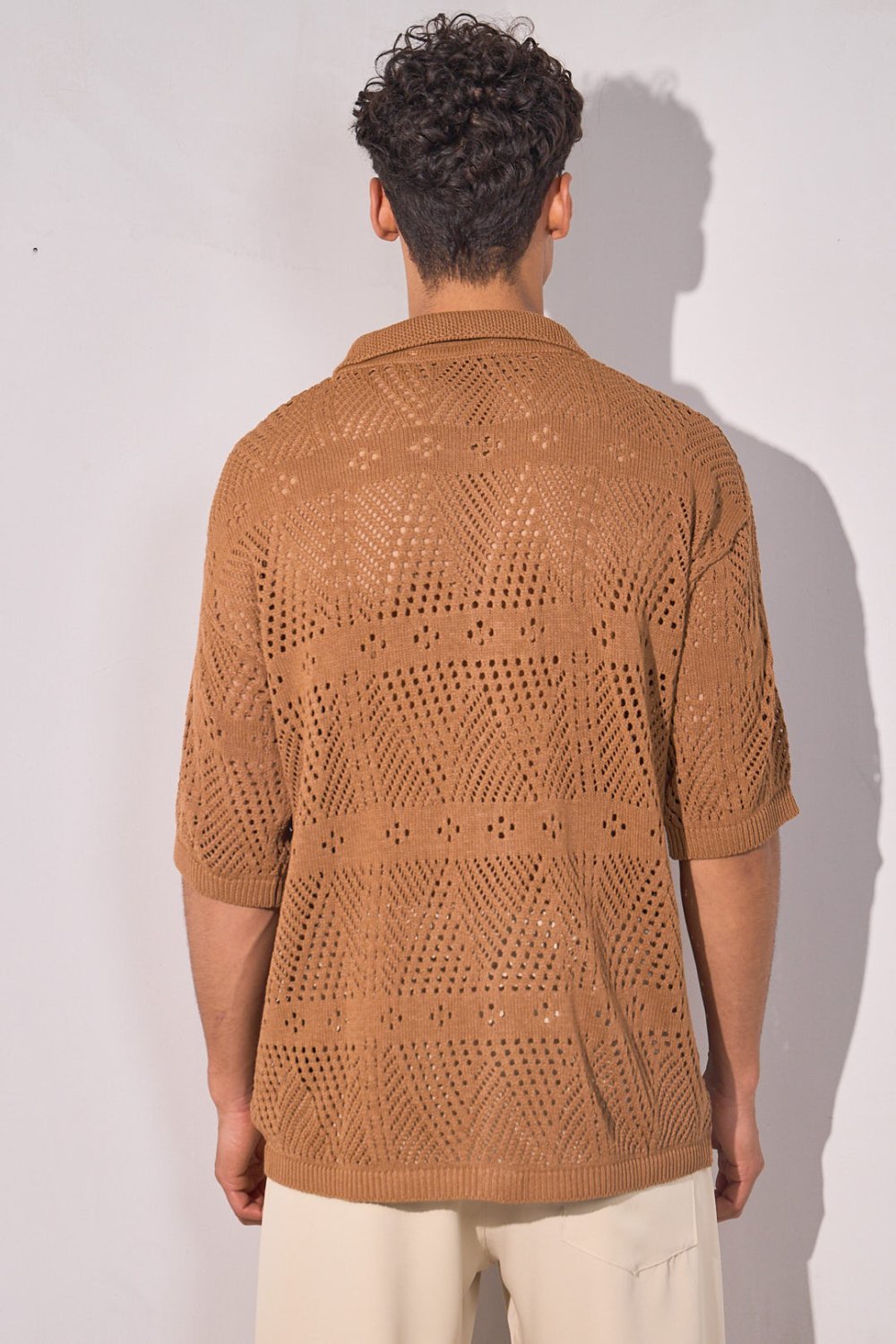 Chemise b maille kmam 9sar 9ehwi