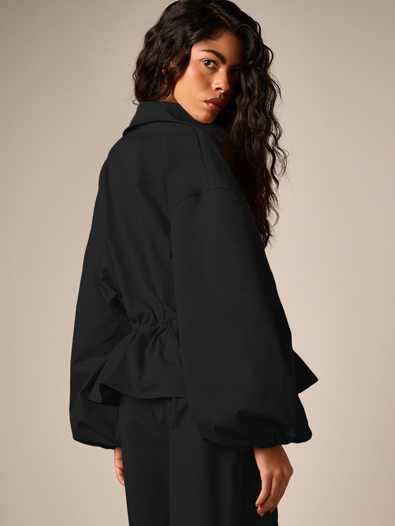 Chemise peplum utilitaire b kmam ballon
