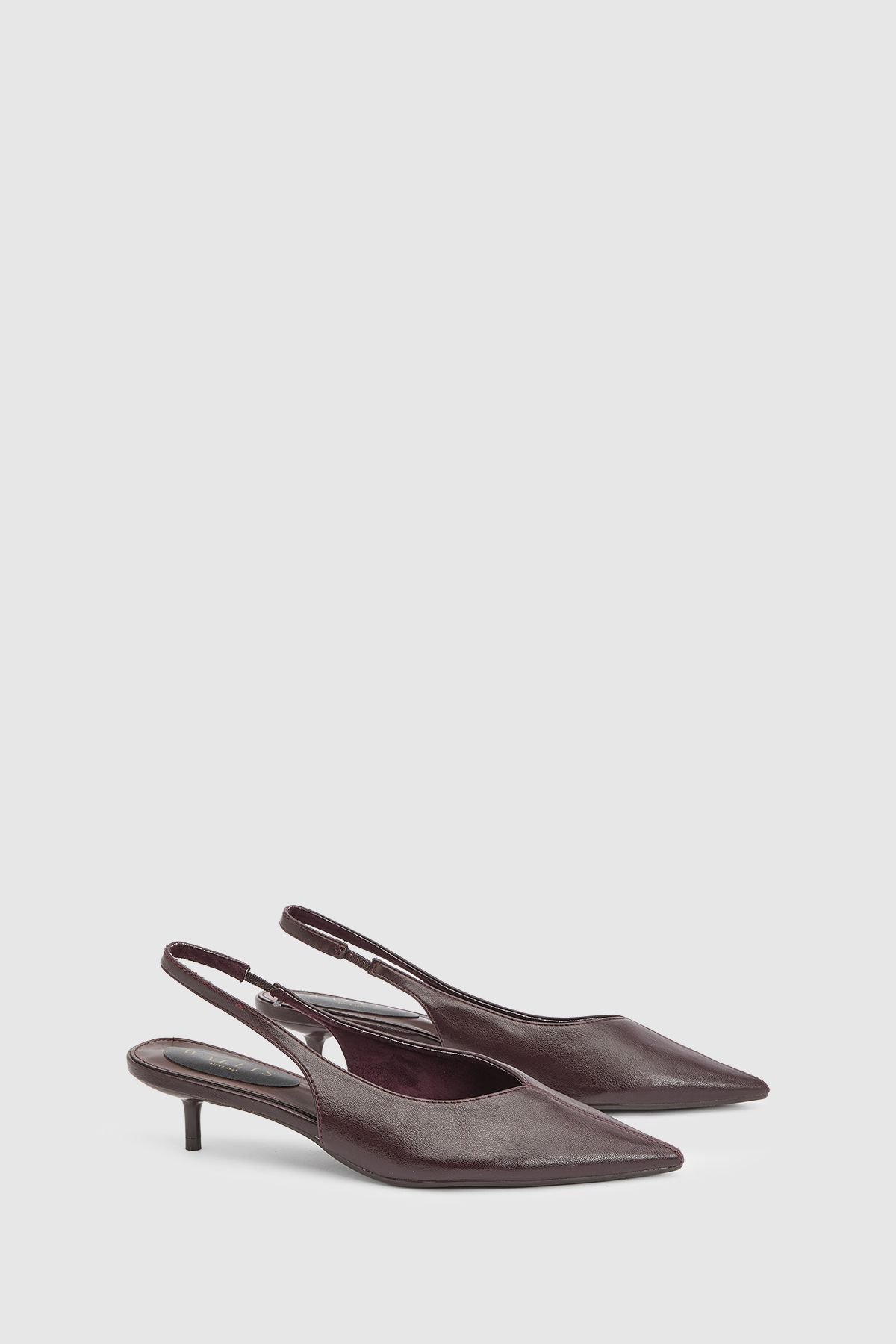 Escarpins b bride mn lor w talon sghir - Bordeaux