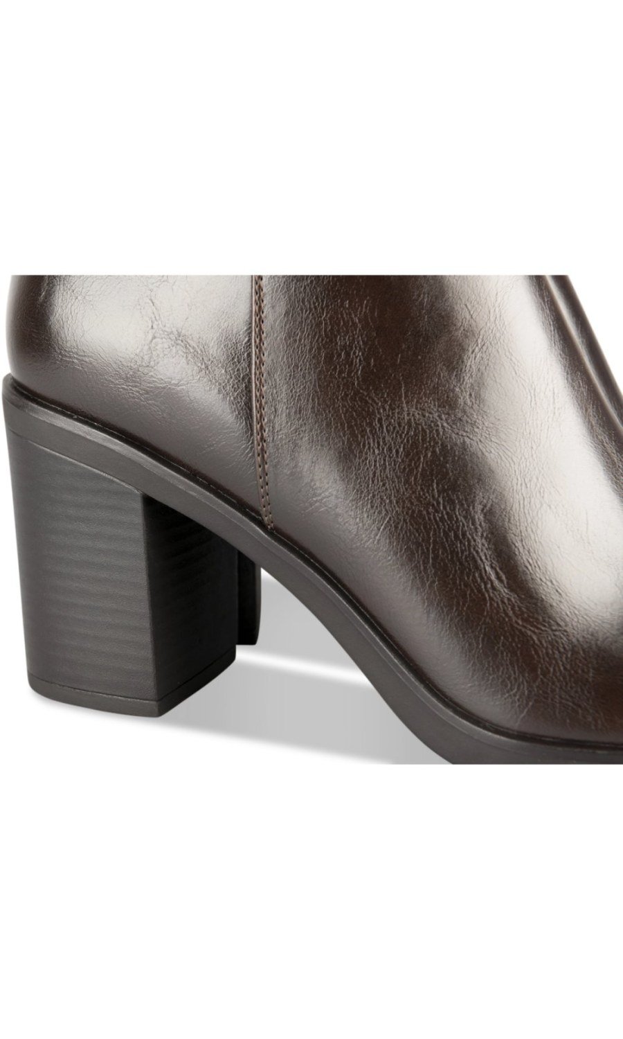 Bottines talon carré b zip 9ehwi