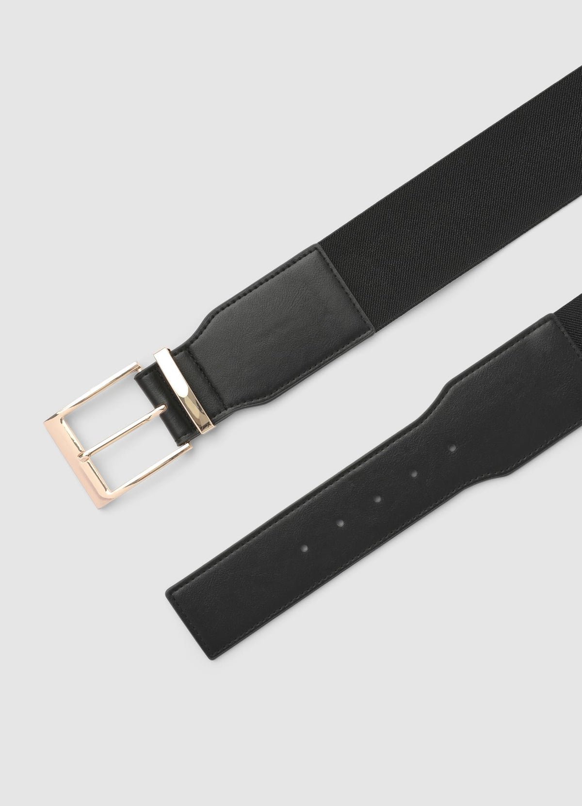 Ceinture 3rida élastique b boucle dorée