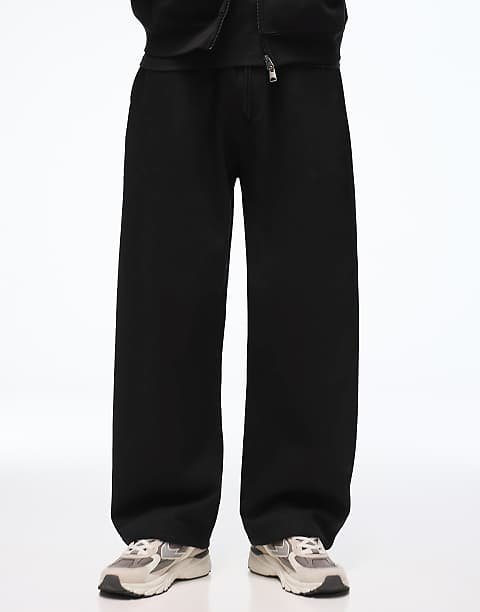 Pantalon de jogging coupe ballon Noir