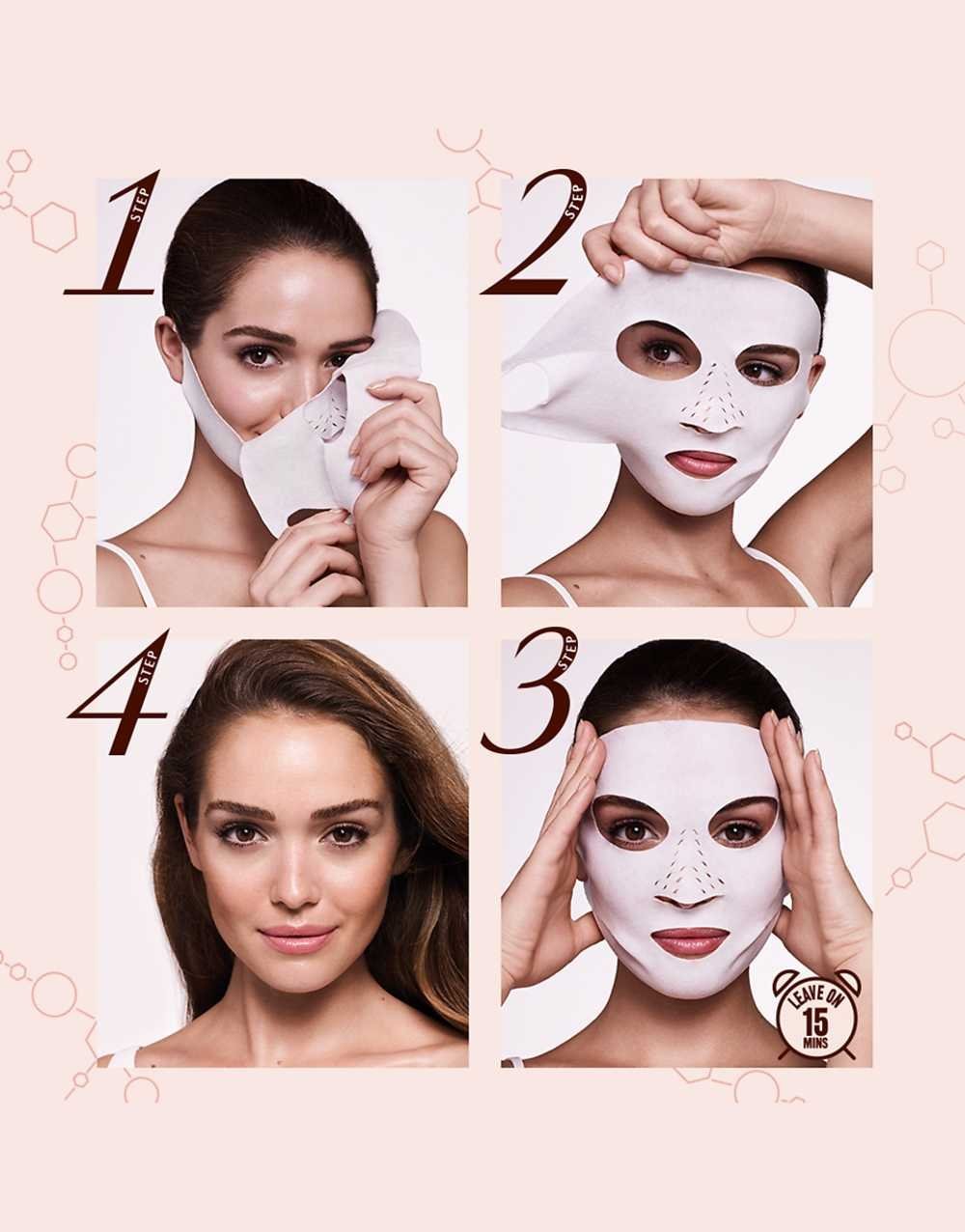 Instant Magic dry sheet face mask