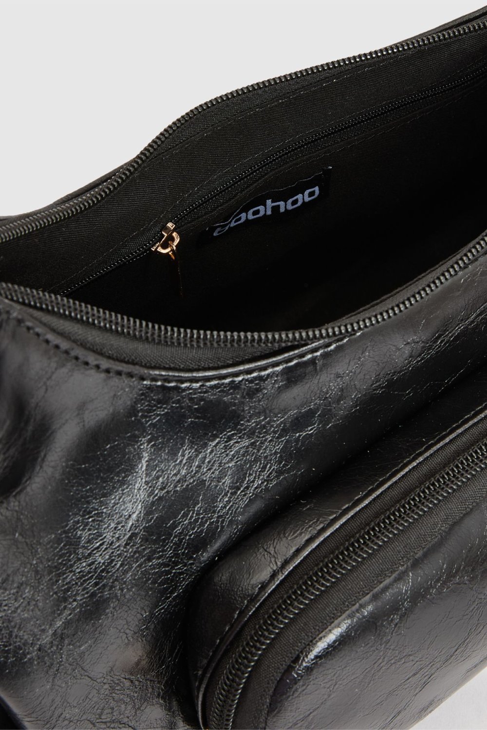 Shoulder bag with cargo pockets