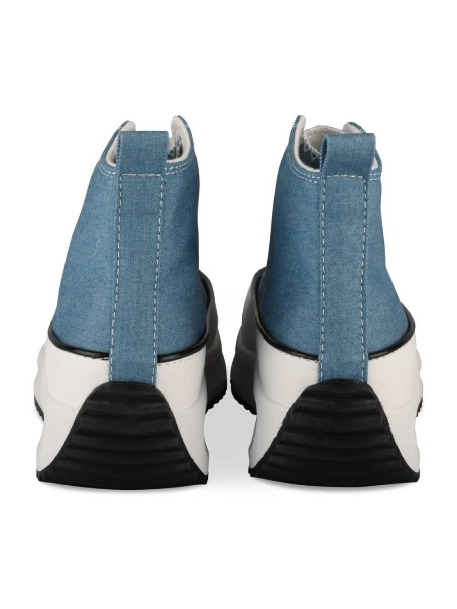 Baskets tal3in plateforme effet jean