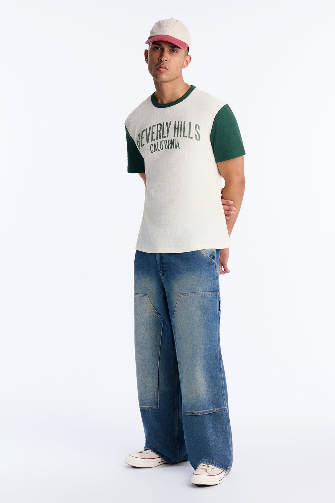 T-shirt kmam qsar « Beverly Hills California »