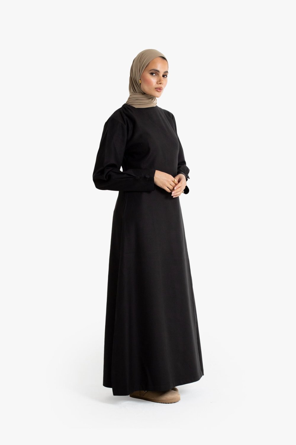 Robe mlfoufa coton w Tencel - K7el