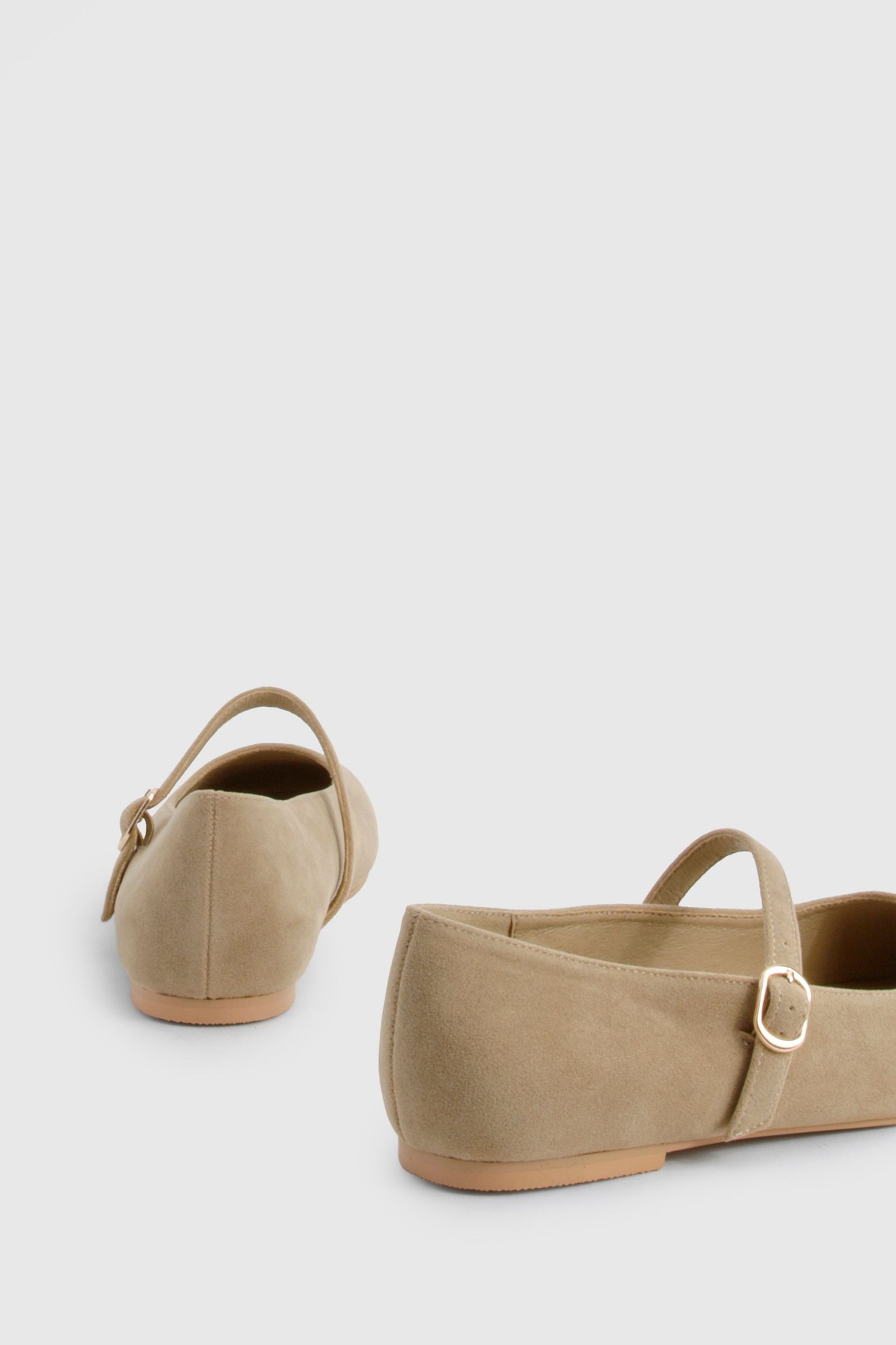 Mary Jane ballet flats - Beige