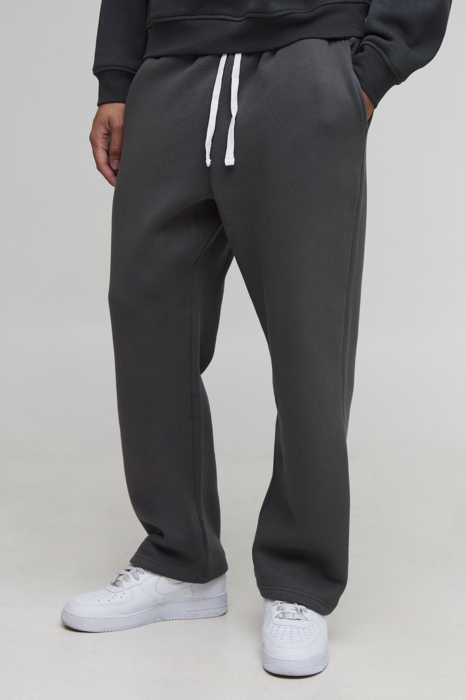 Jogger basique surdimensionné à entrejambe tombante