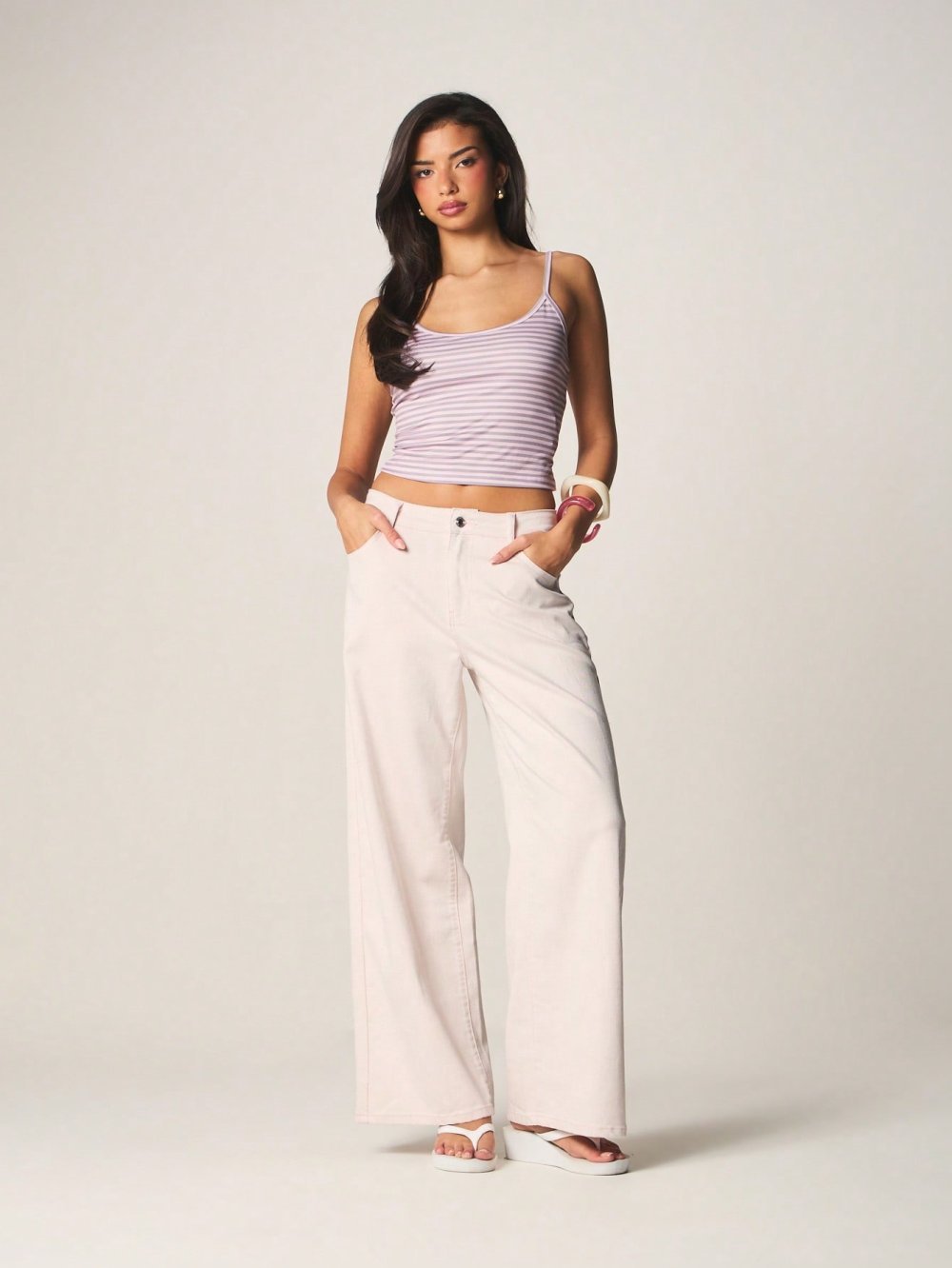 Jean baggy taille basse wardi