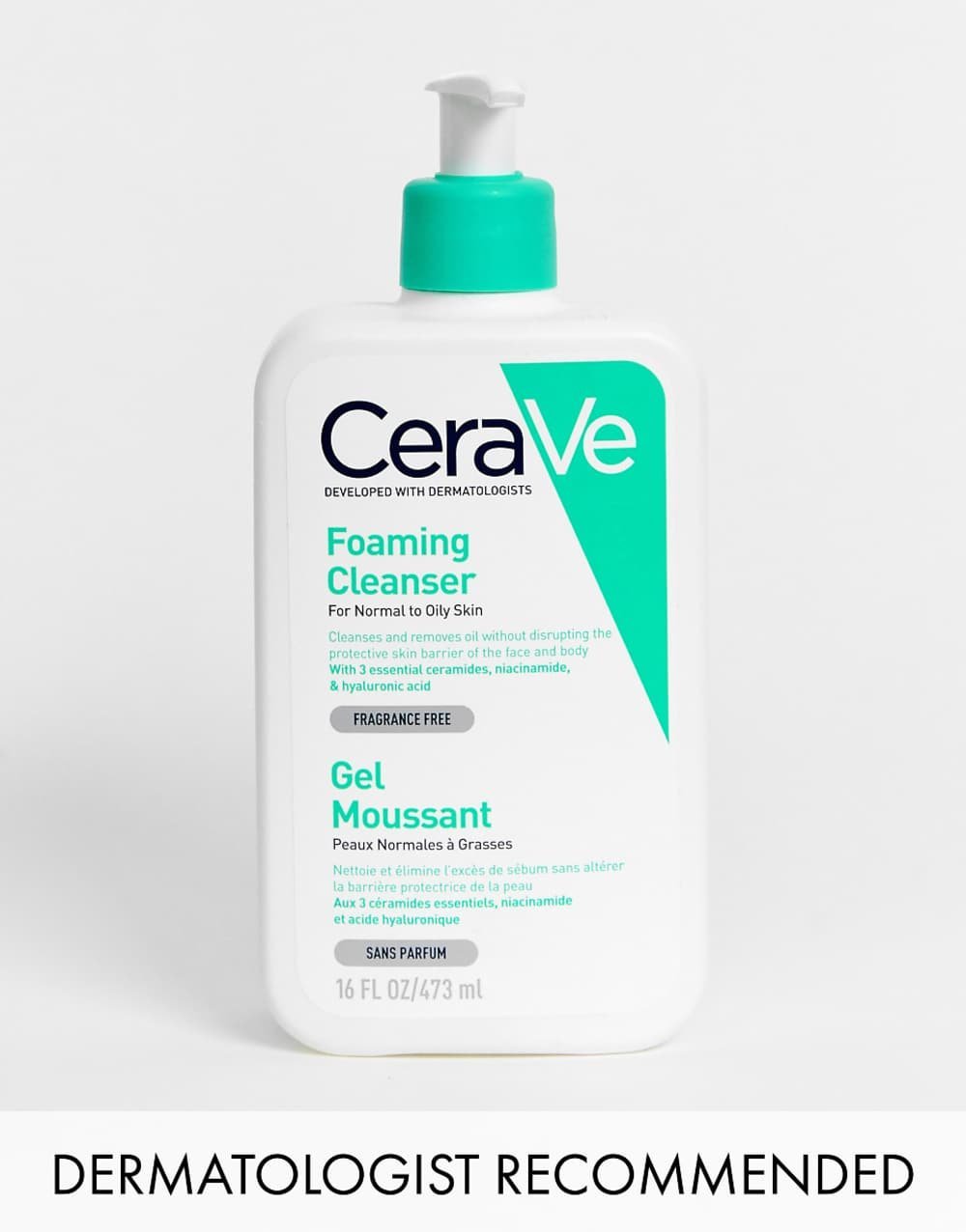 Niacinamide foaming cleanser, oily skin - 473 ml