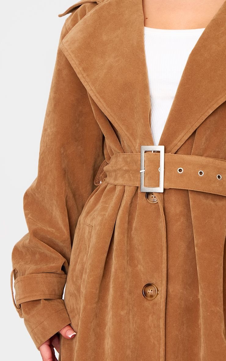 Trench b ceinture f PU - Petite