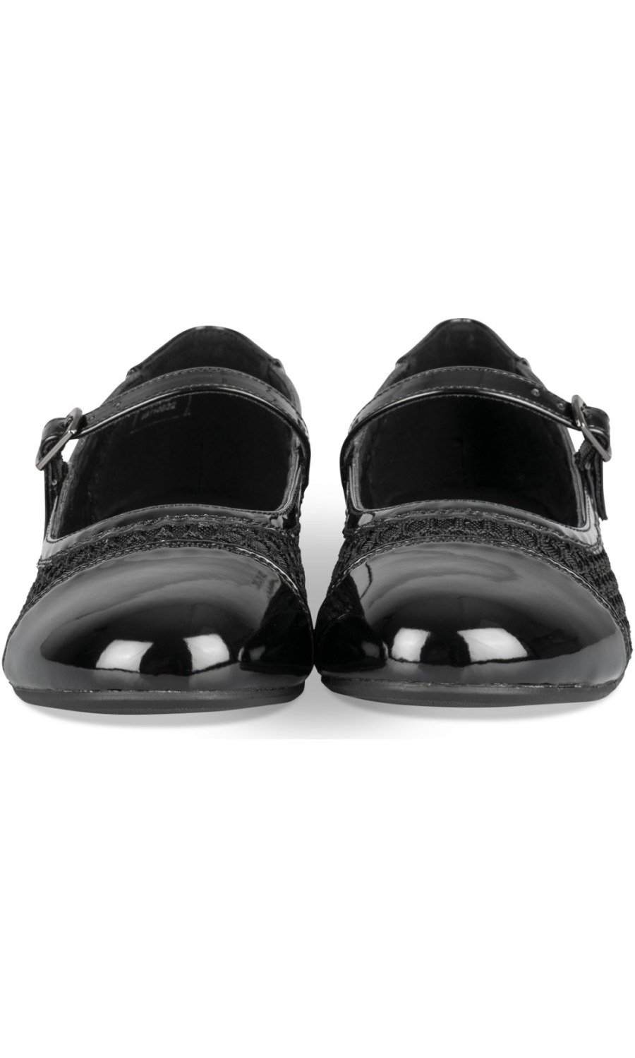 Ballerines babies résille w verni k7el