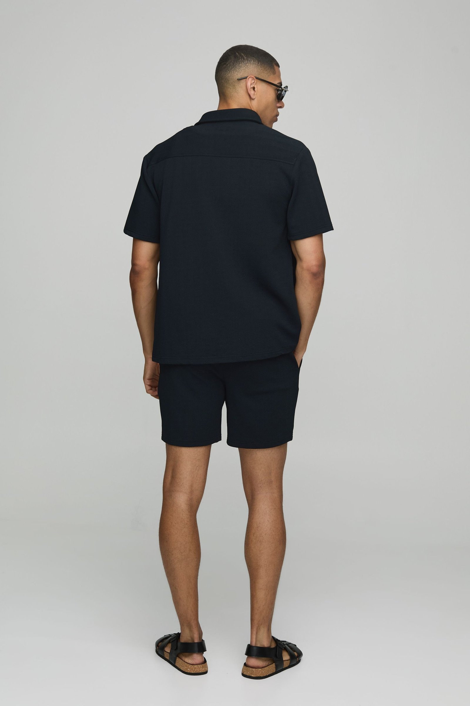 Ensemble chemise w short b chevrons - K7el