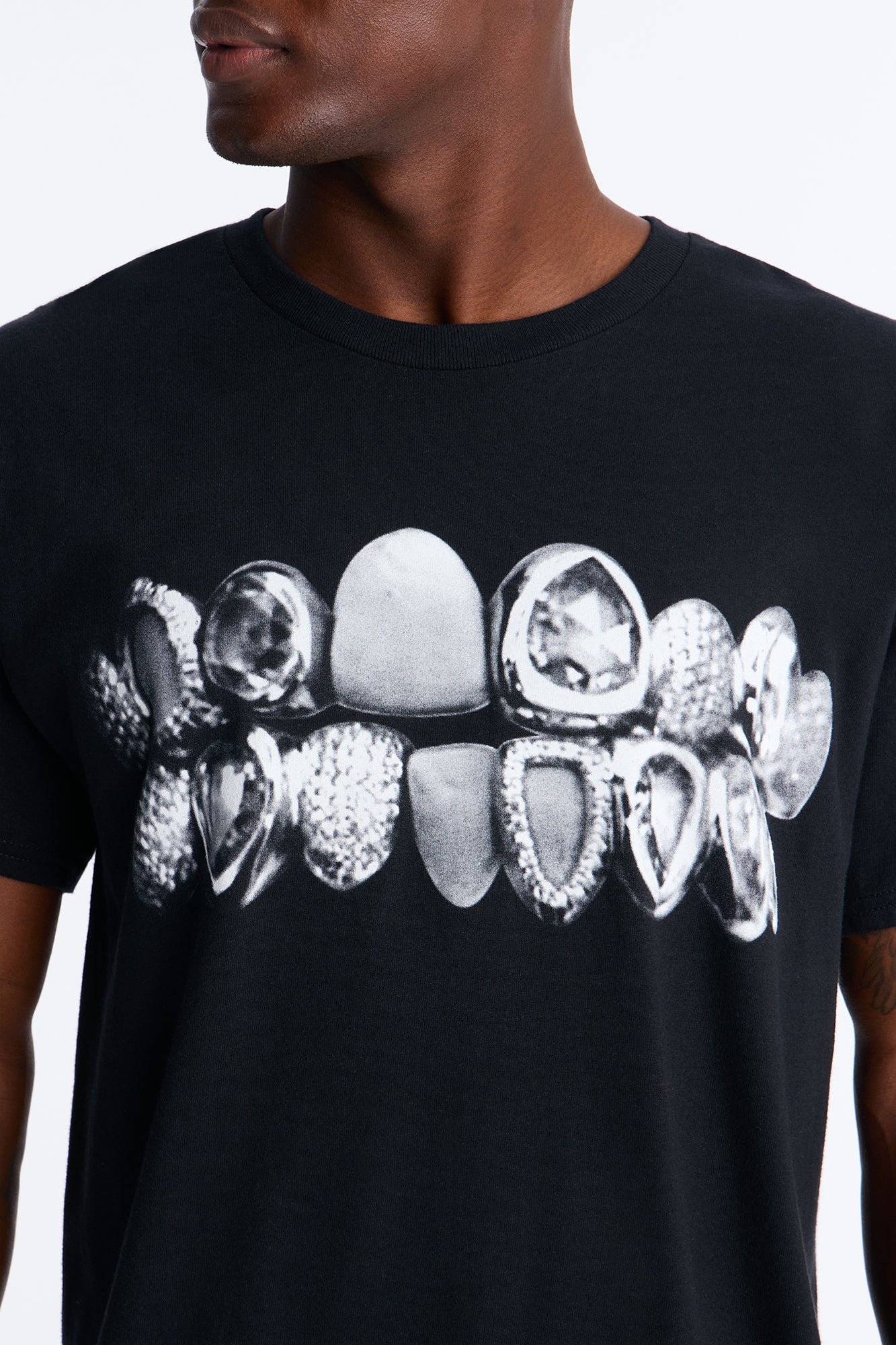 T-Shirt Oversize Pusha T À Manches Courtes