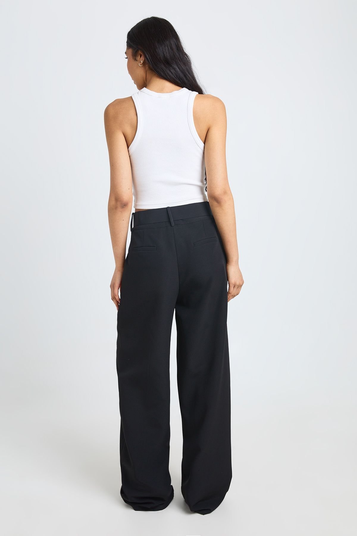 Pantalon large à jambes larges - Grande taille