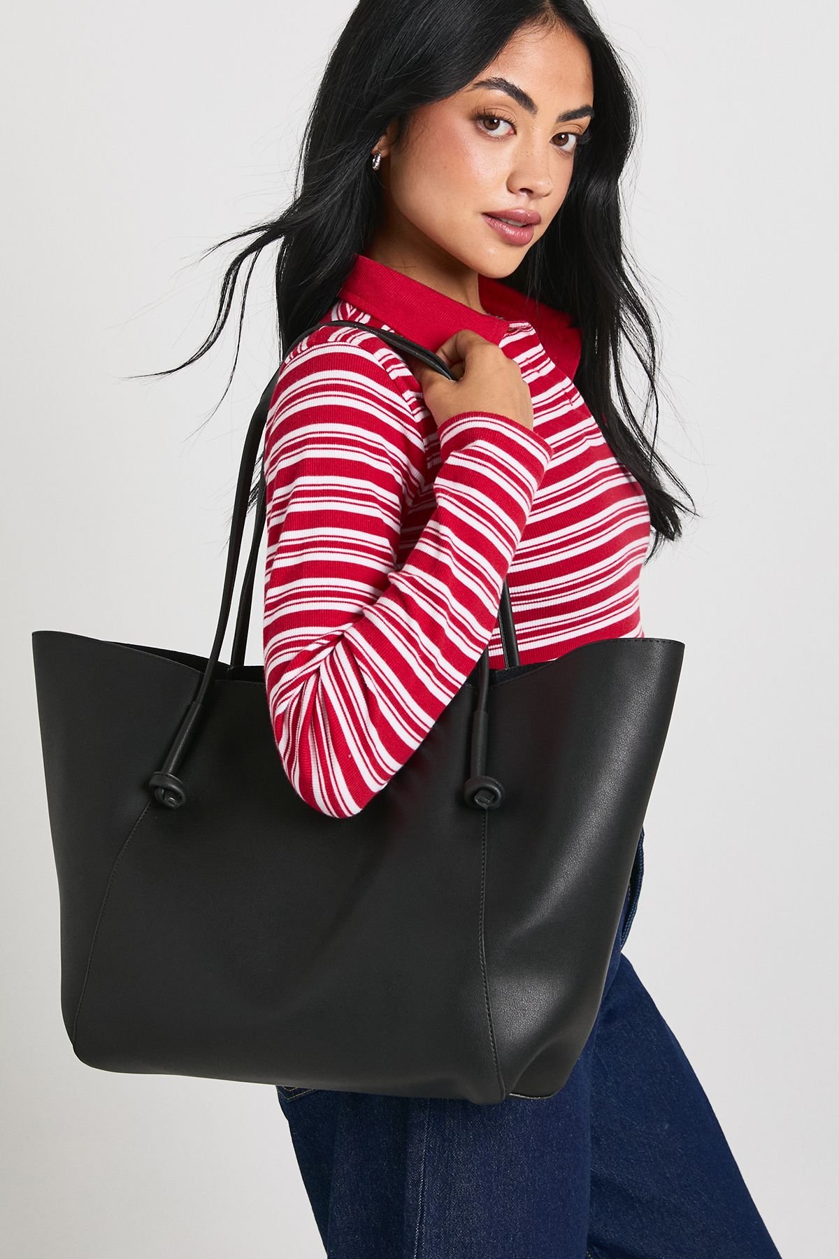 Grand sac cabas structuré