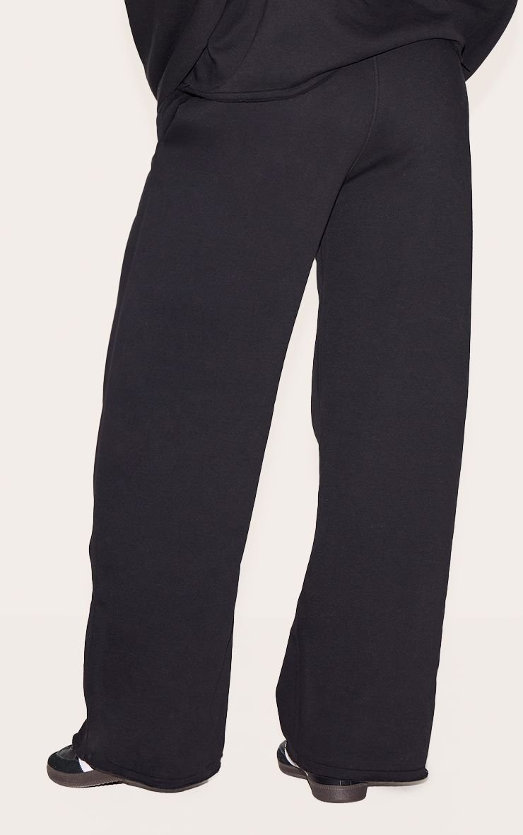 Fleece lined wide leg joggers - Maternity