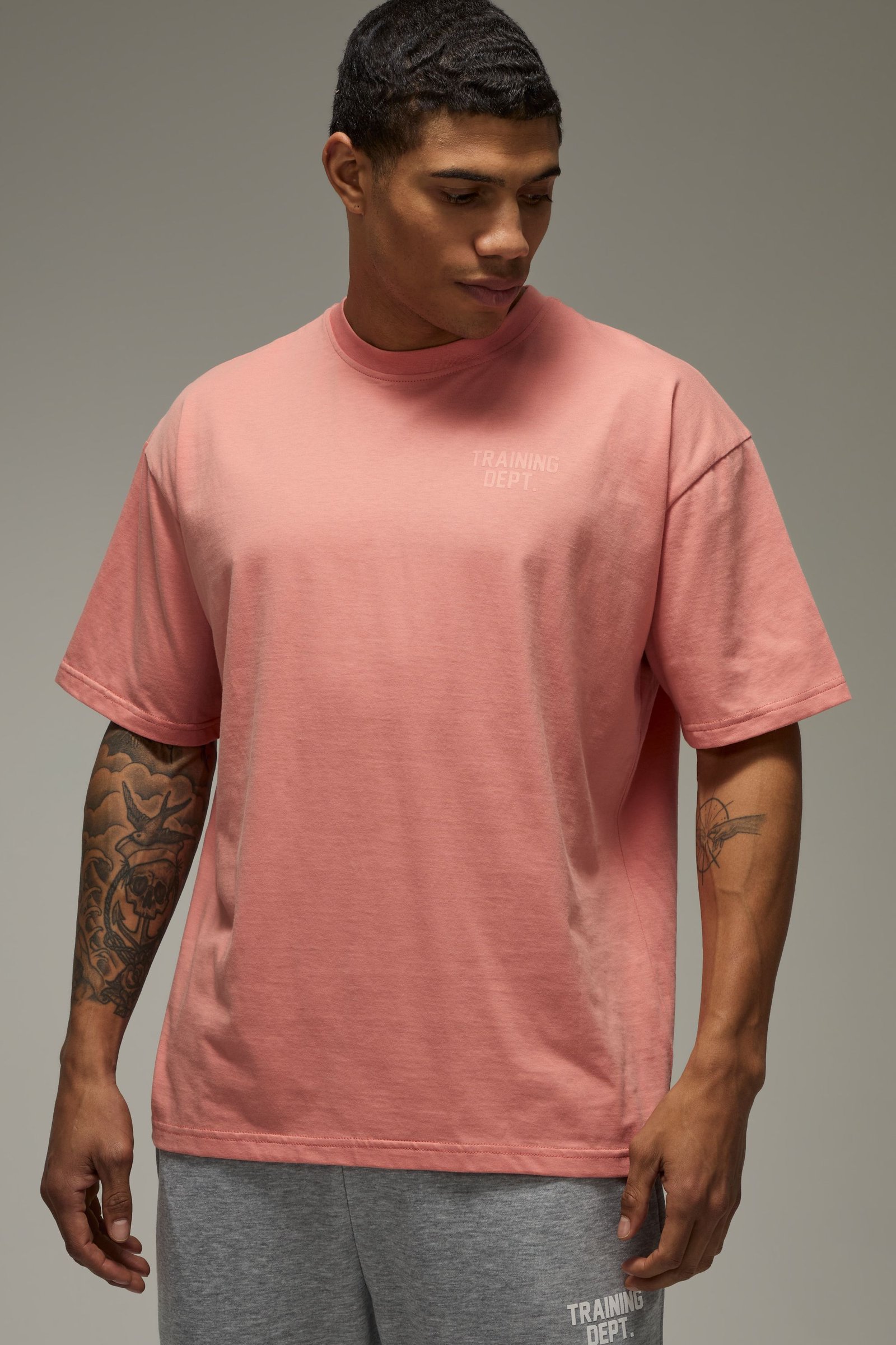 T-shirt oversize gaufré Training Dept