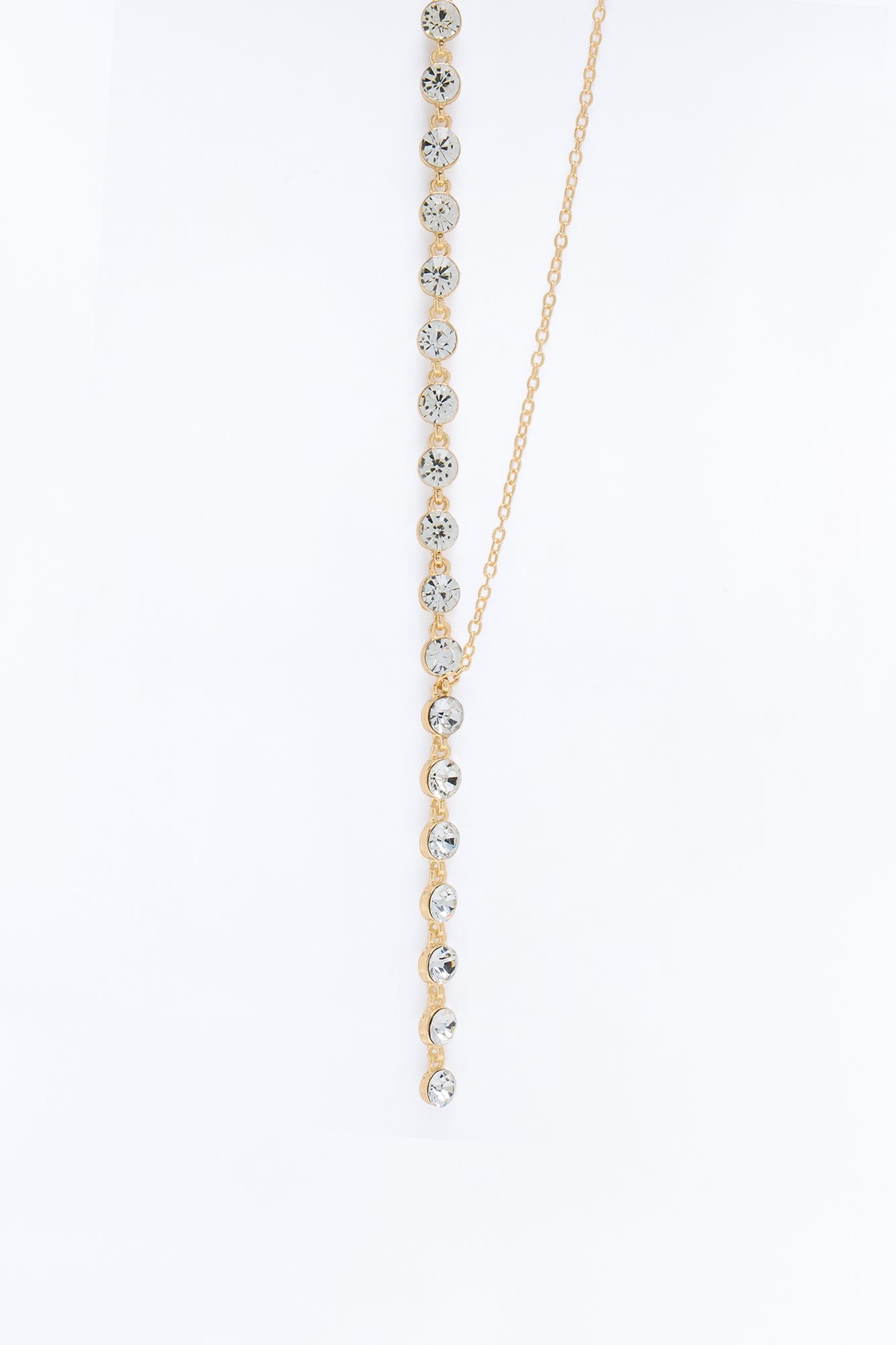 Night Time Shine Lariat Necklace