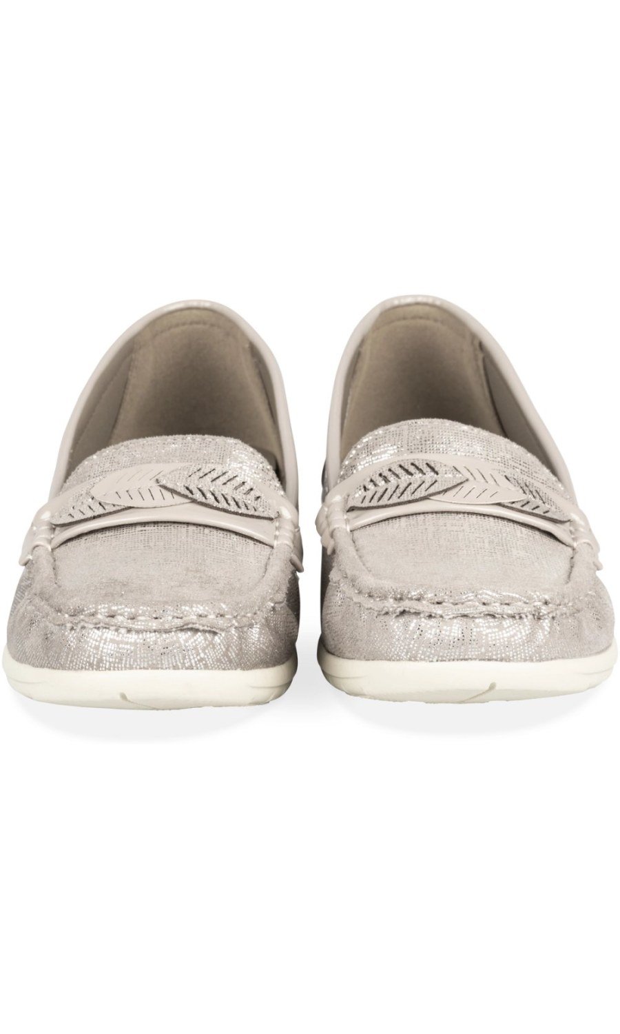 Mocassins compensés métallisé rmadi