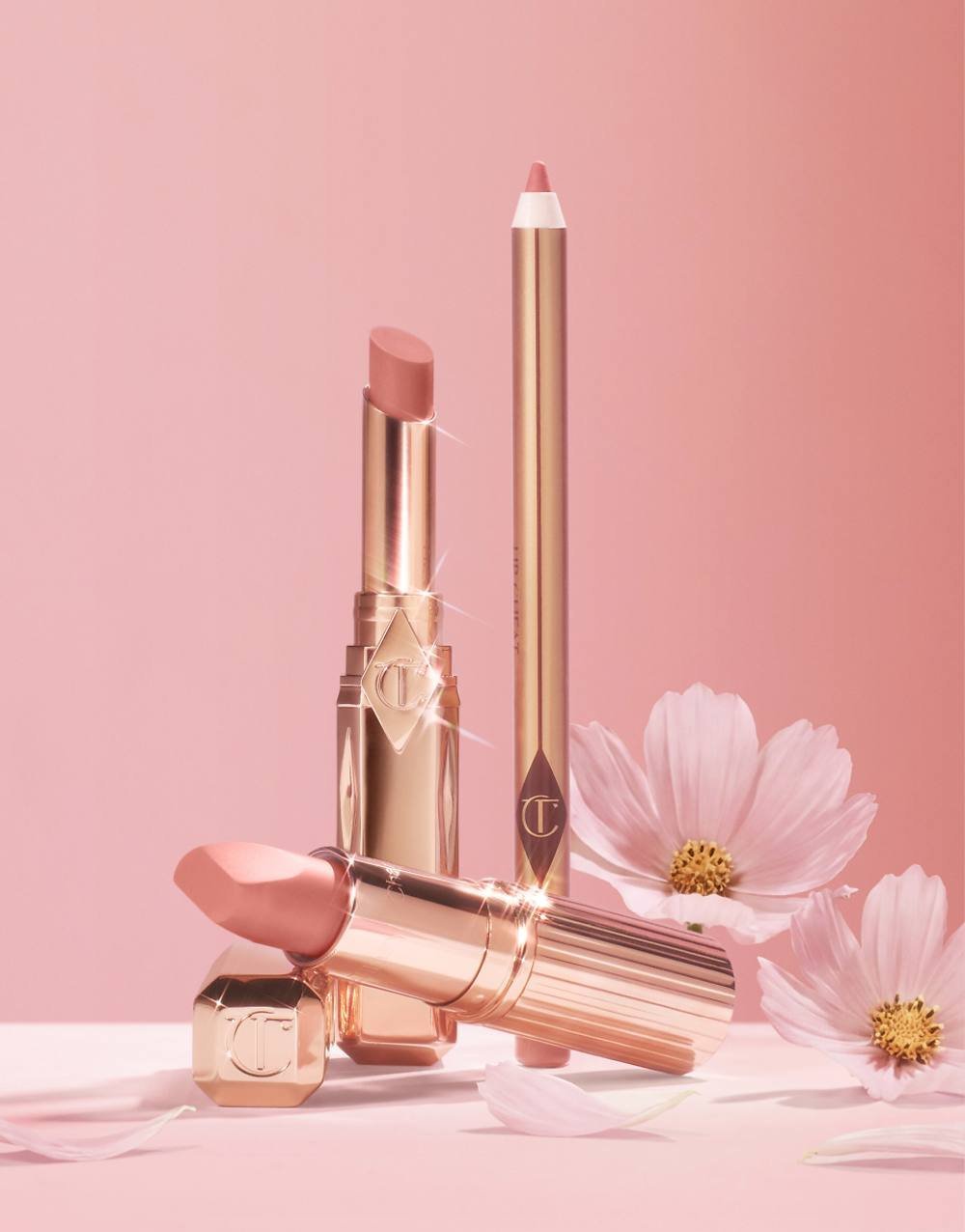 Baume à lèvres teinté Pillow Talk - Blushed Rose