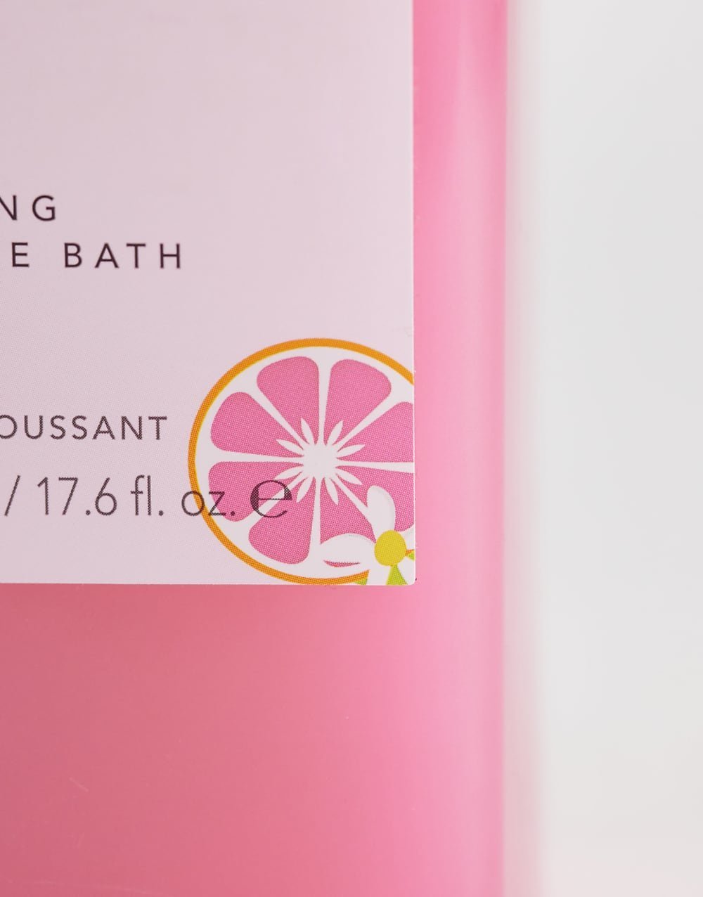 Bain moussant pamplemousse w sel de mer - 520 ml
