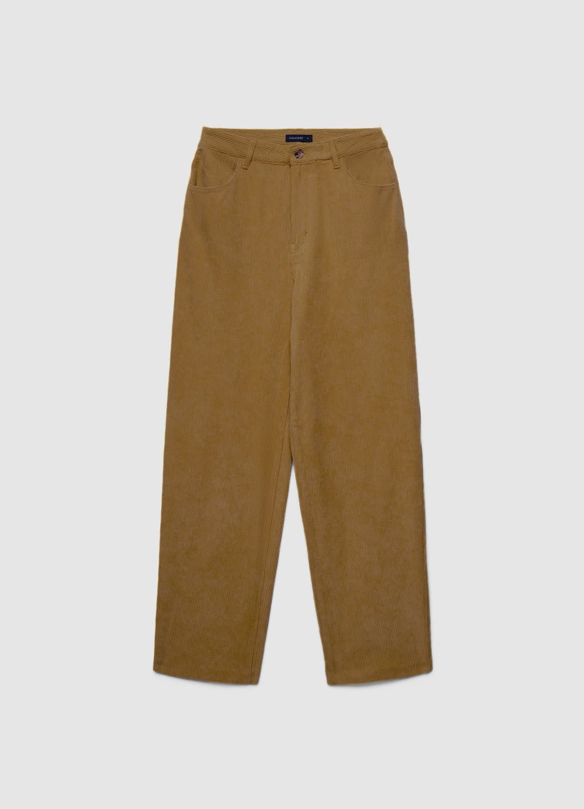 Plain balloon-leg trousers
