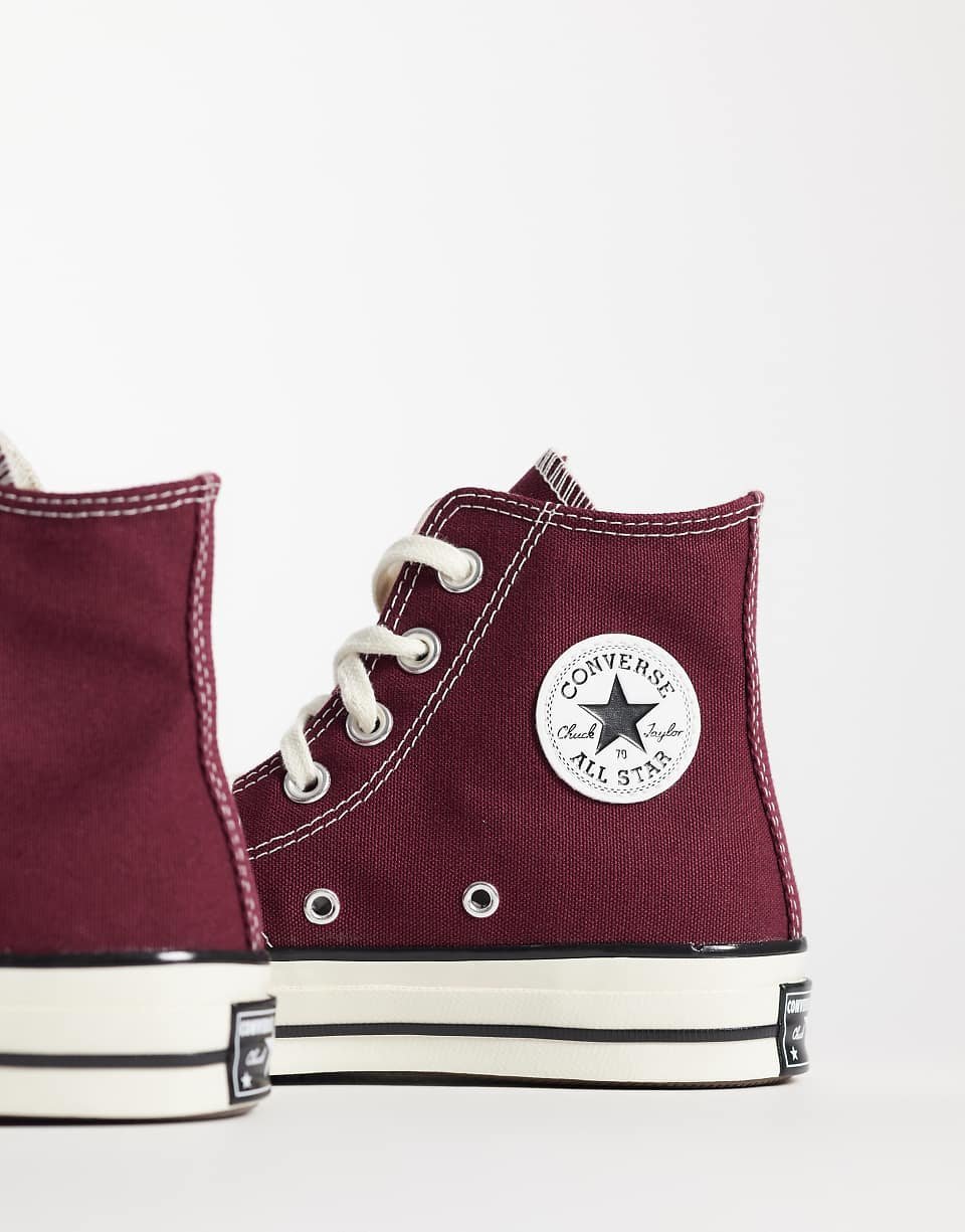 حذاء رياضي Chuck 70 Hi باللون العنابي