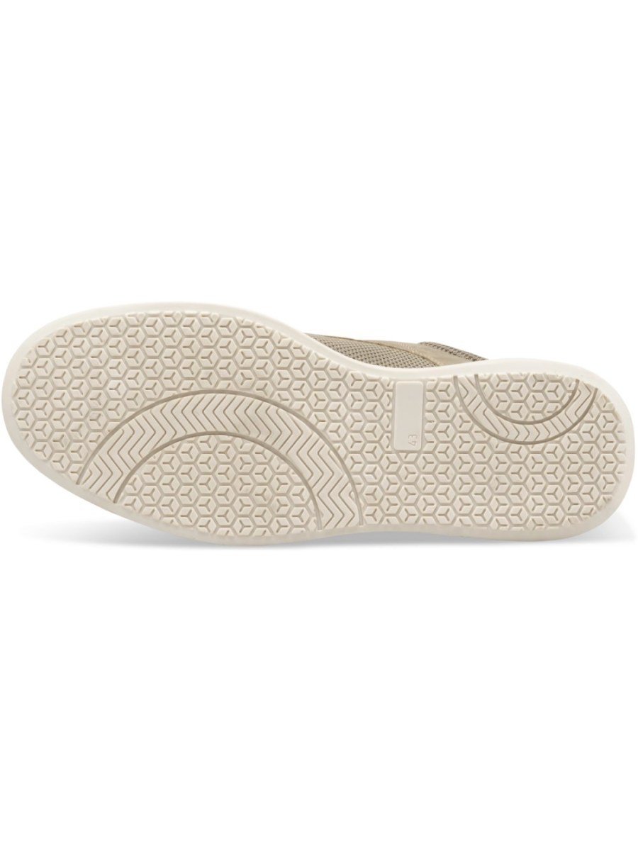 Derbies perforés aspect suédine taupe