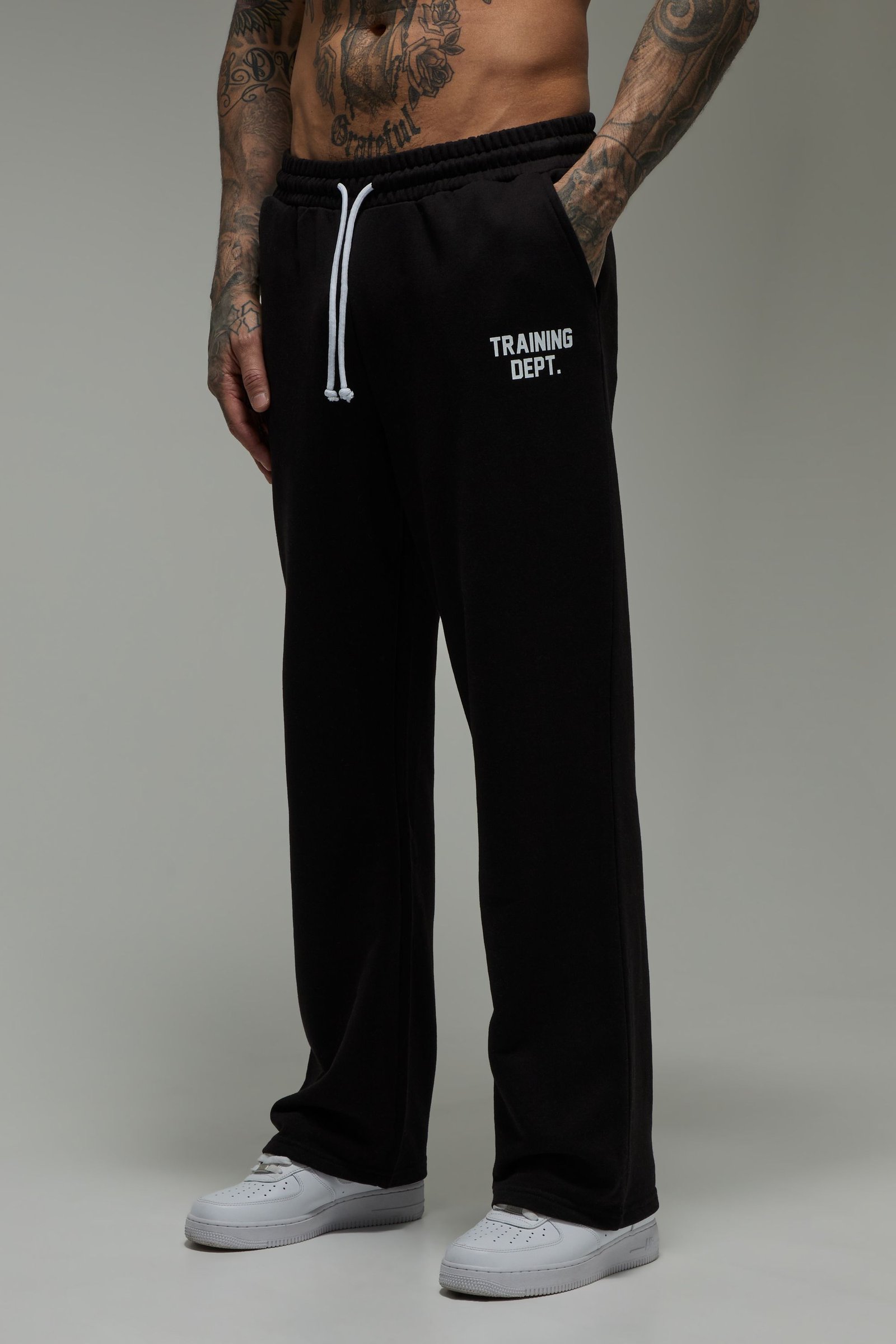Jogger Tall Training Dept À Jambes Droites Avec Cordon De Serrage Contrasté
