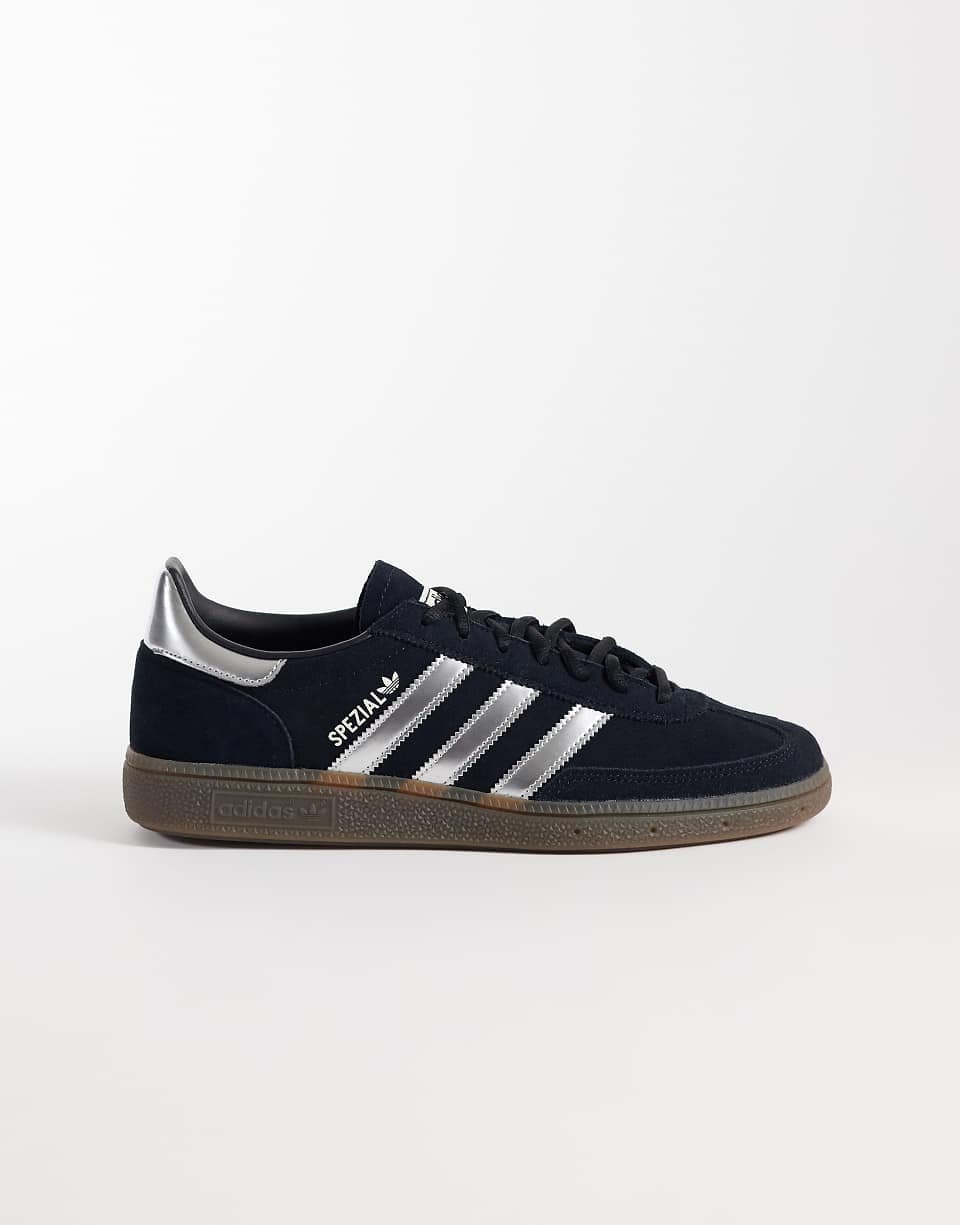 Handball Spezial trainers in black and silver