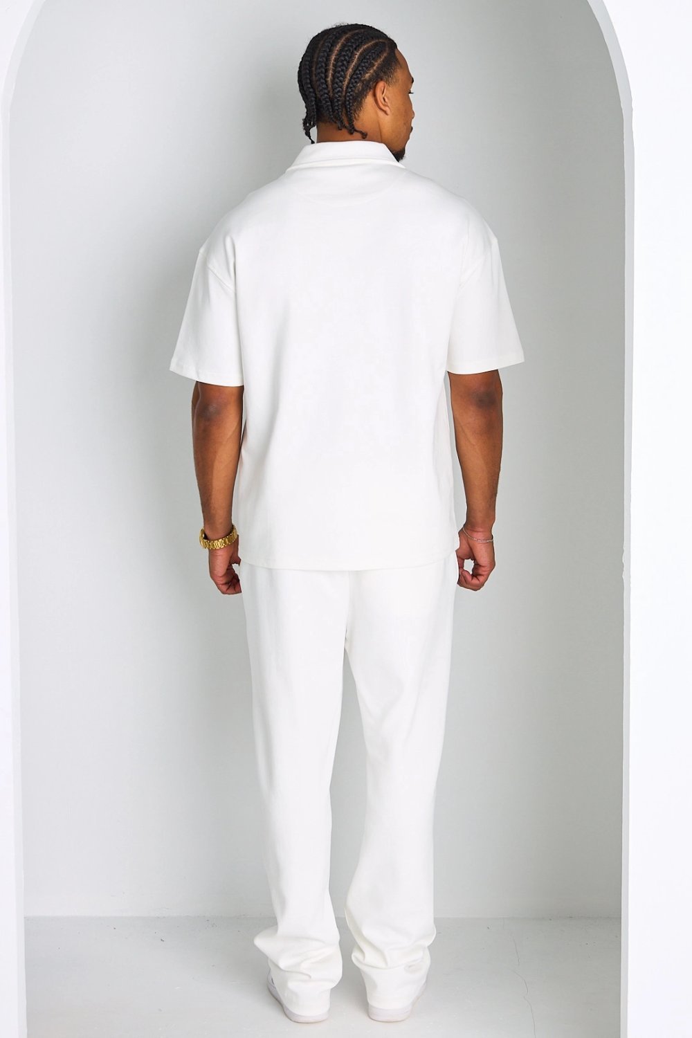 Ensemble polo b zip w jogging byed