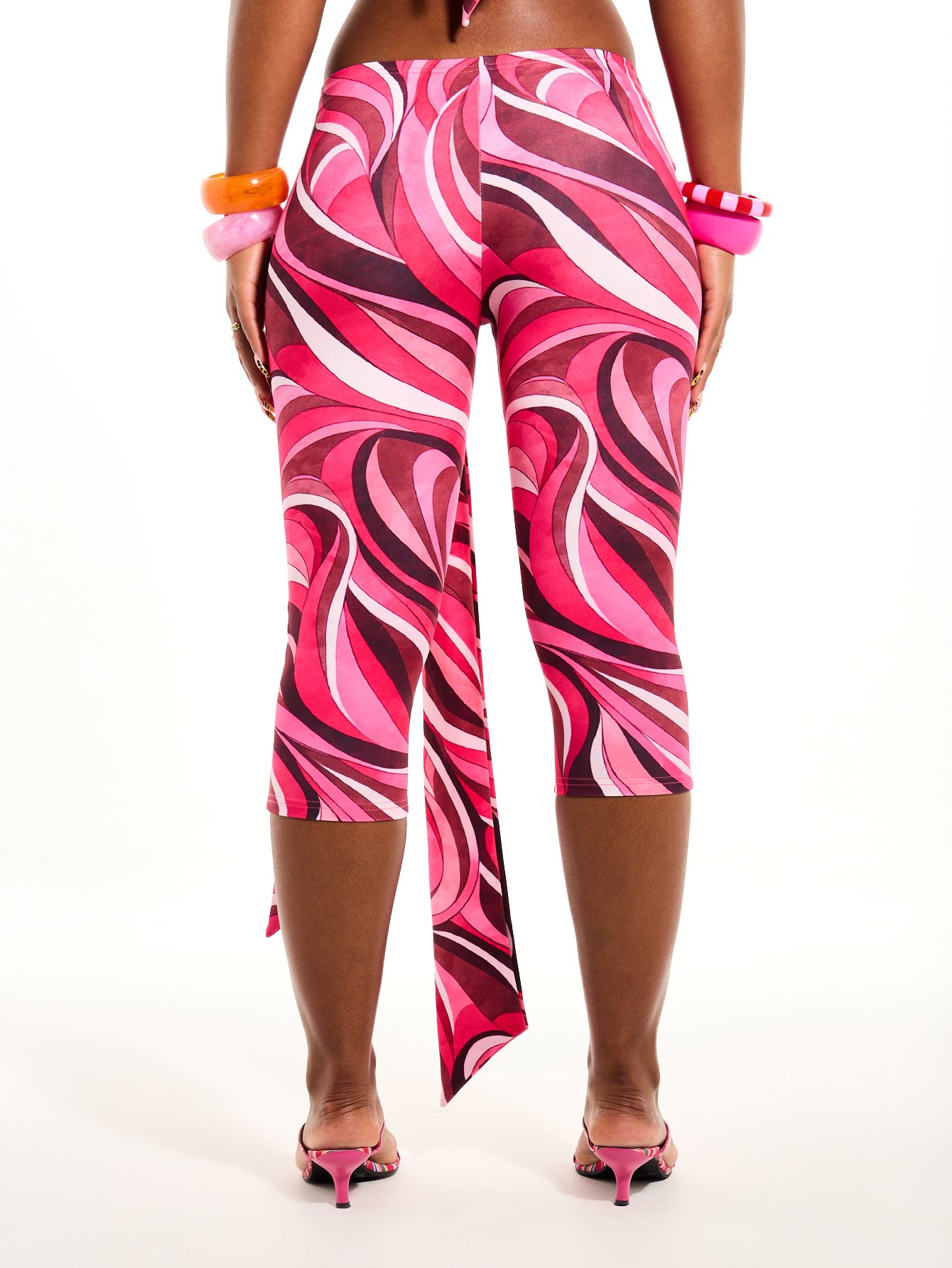 Legging capri imprimé cachemire b fyouka f jnab