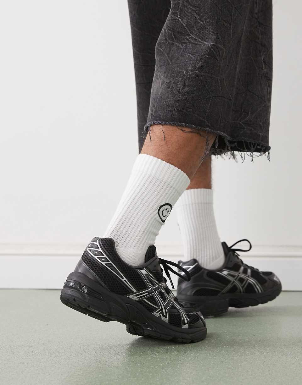Gel-1130 trainers in black and silver