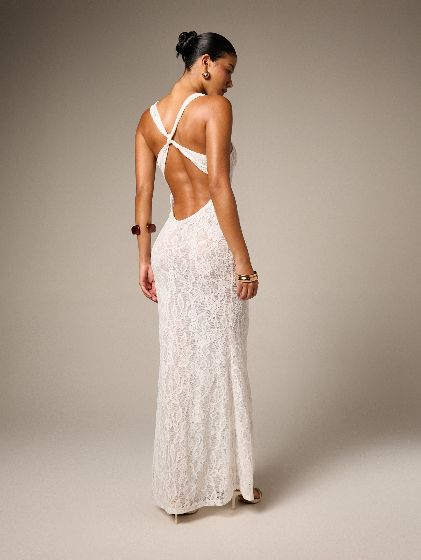 Robe 9sira bla bretelles b tarf dentelle