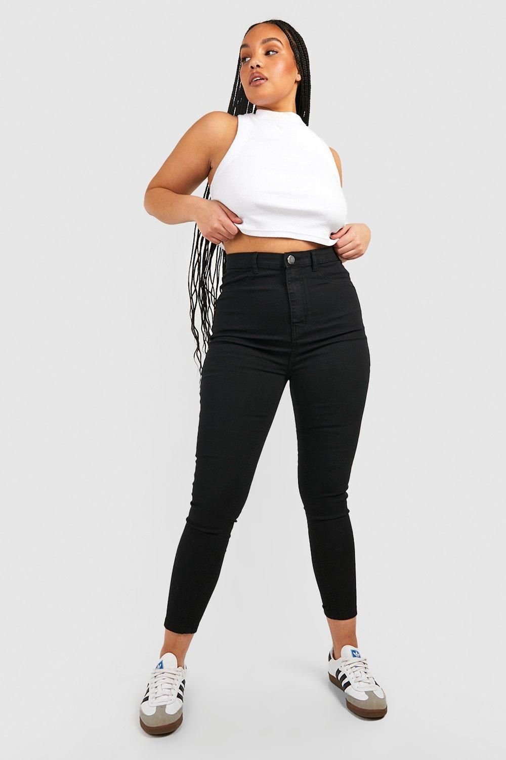 Jegging taille haute k7el - Grande taille