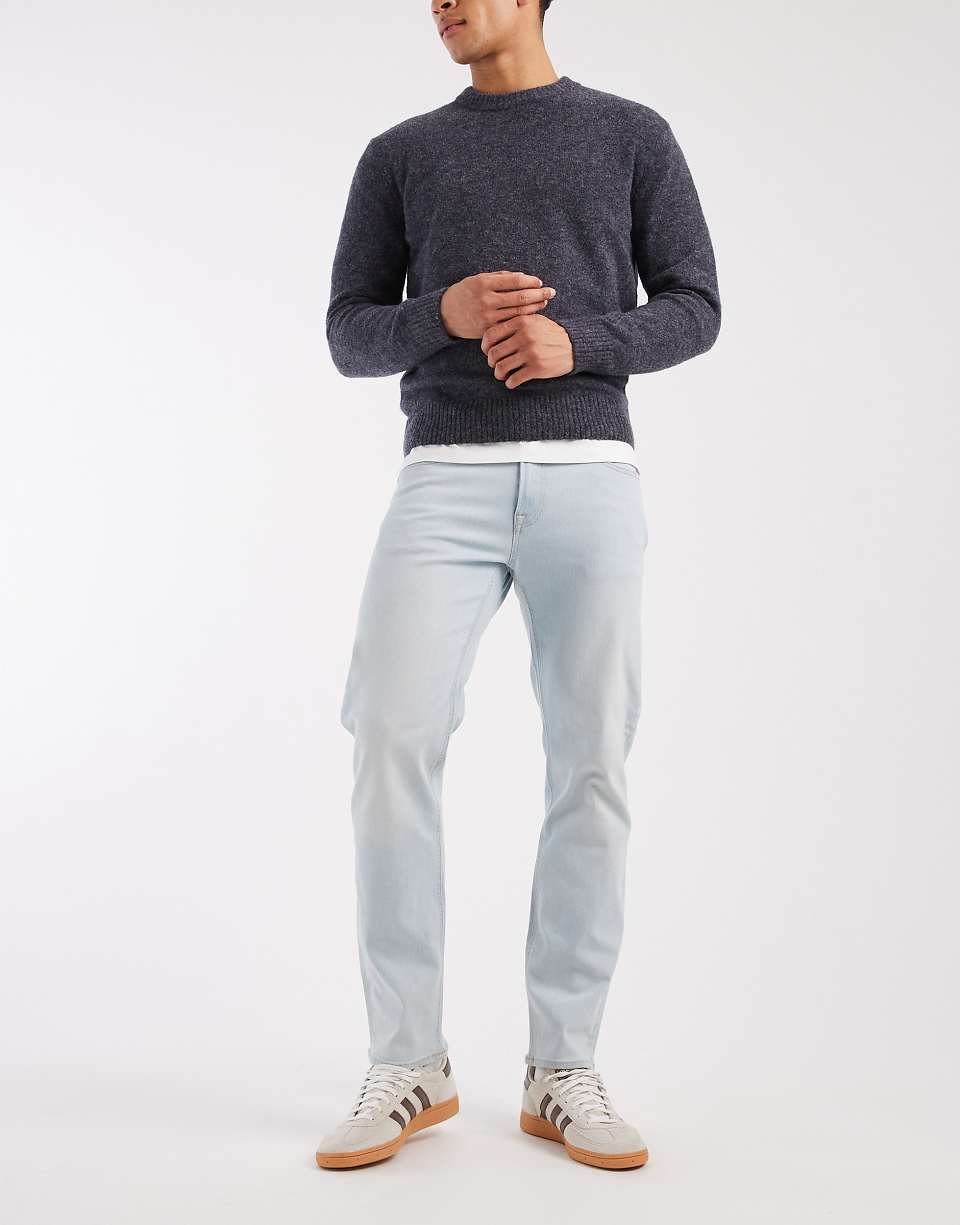 Adam - Jean fuselé - Bleu clair