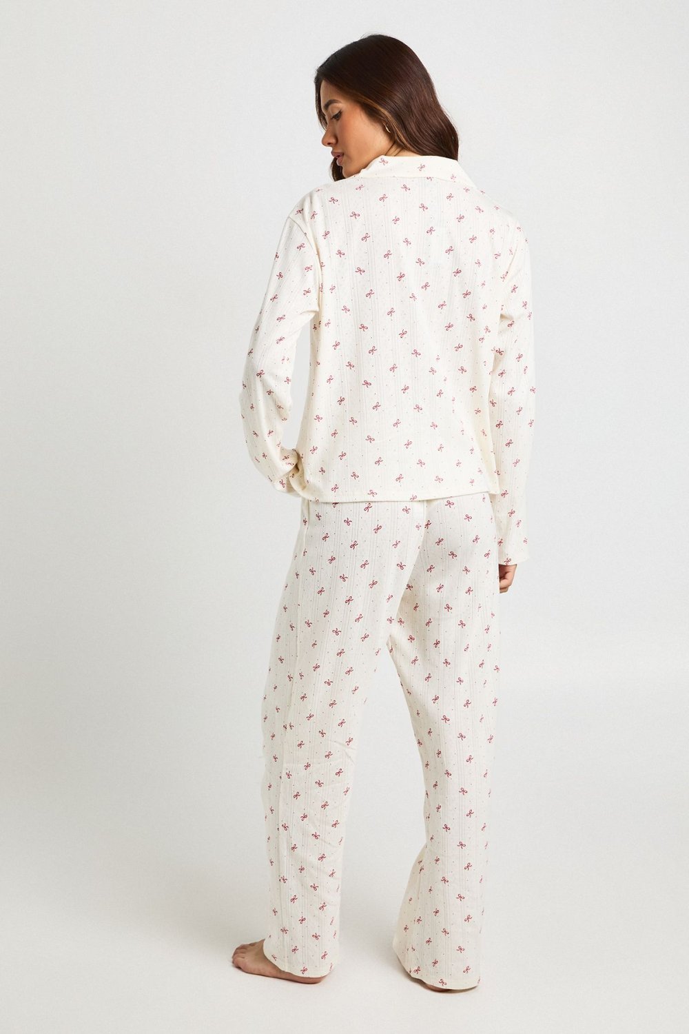 Pyjama chemise w sarwal f maille pointelle b fyonkat
