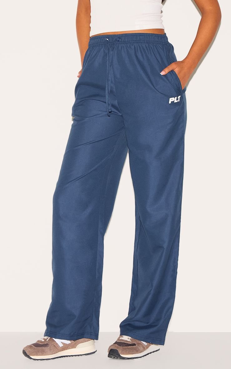 Shell drawstring wide leg trousers - Tall