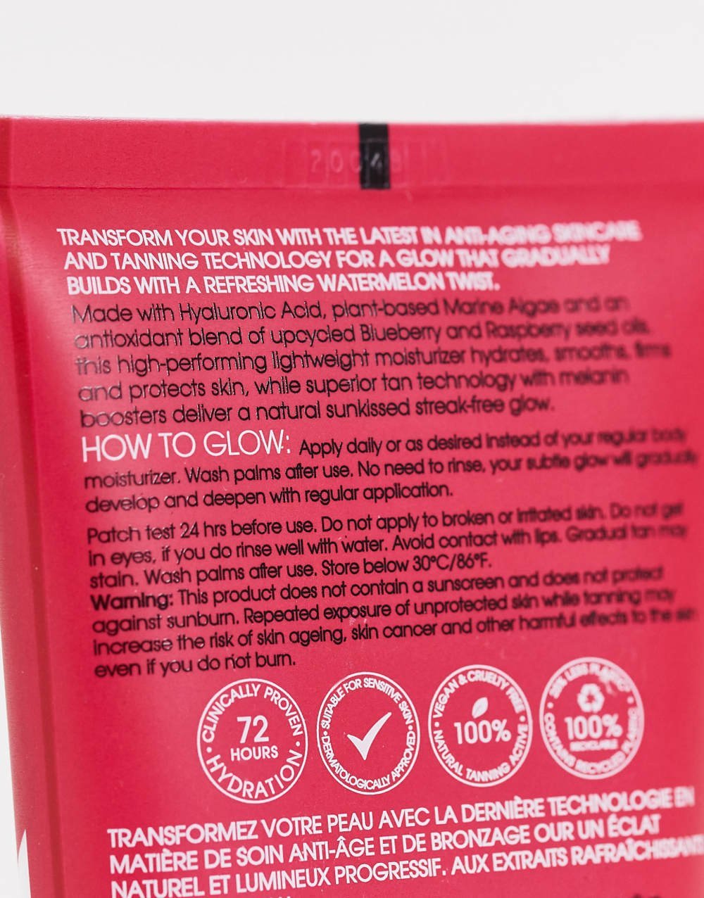 لوشن تسمير مشد للجسم Watermelon - 200 ml