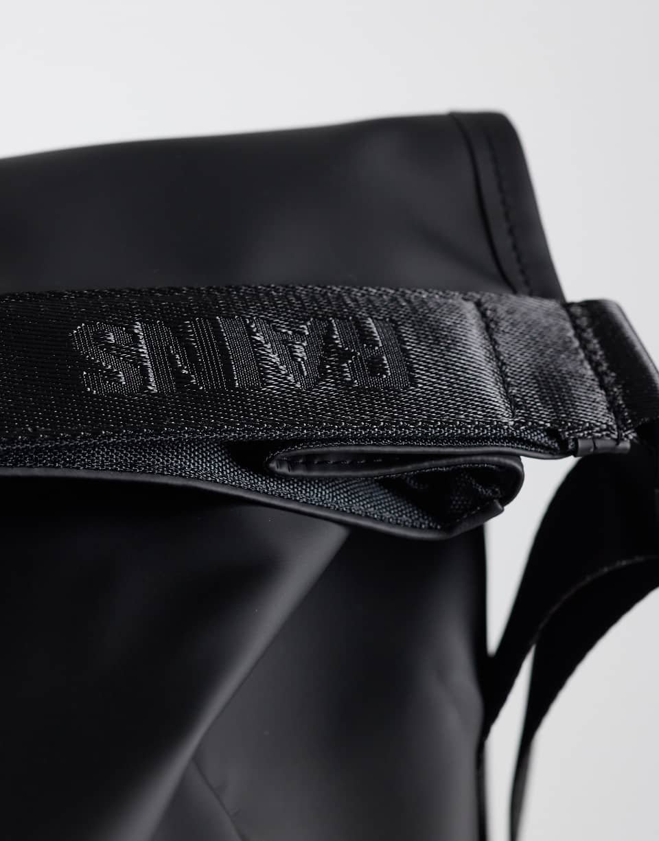 Sac à dos rolltop imperméable Trail Mountaineer - Noir