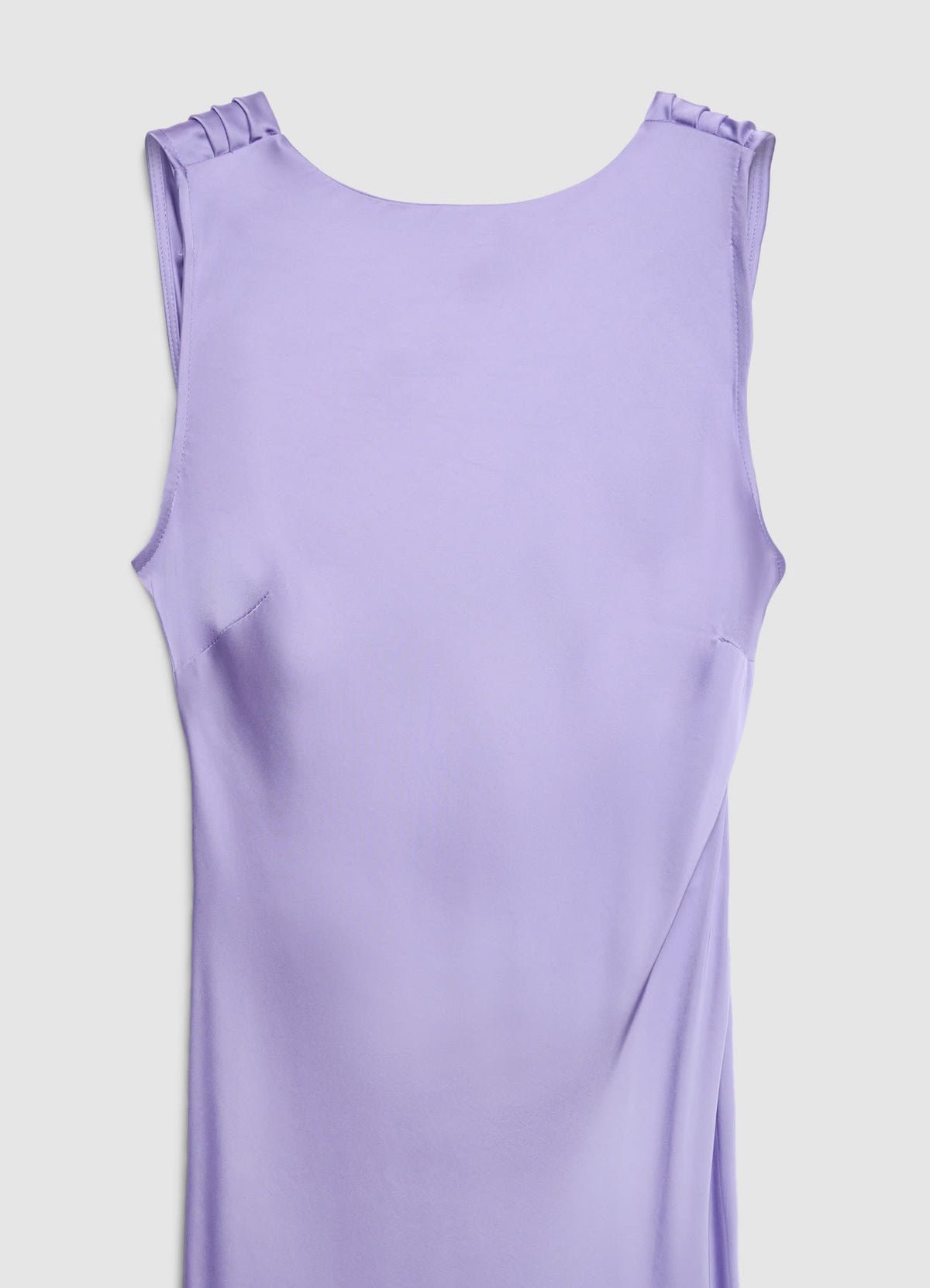 Open-back maxi dress with large bow