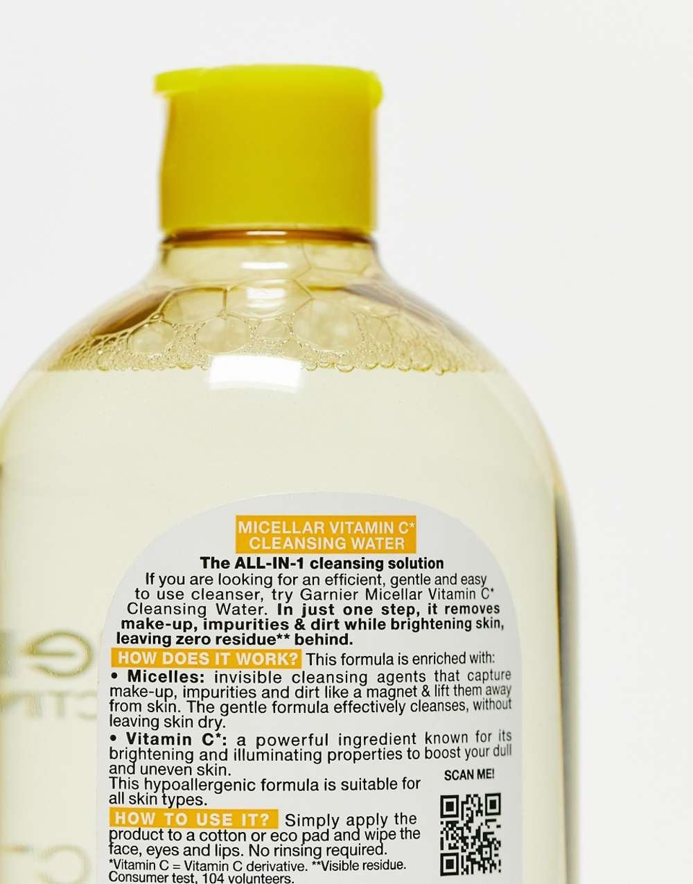 لوشن ميسيلار بفيتامين C للبشرة الباهتة - 700 ml