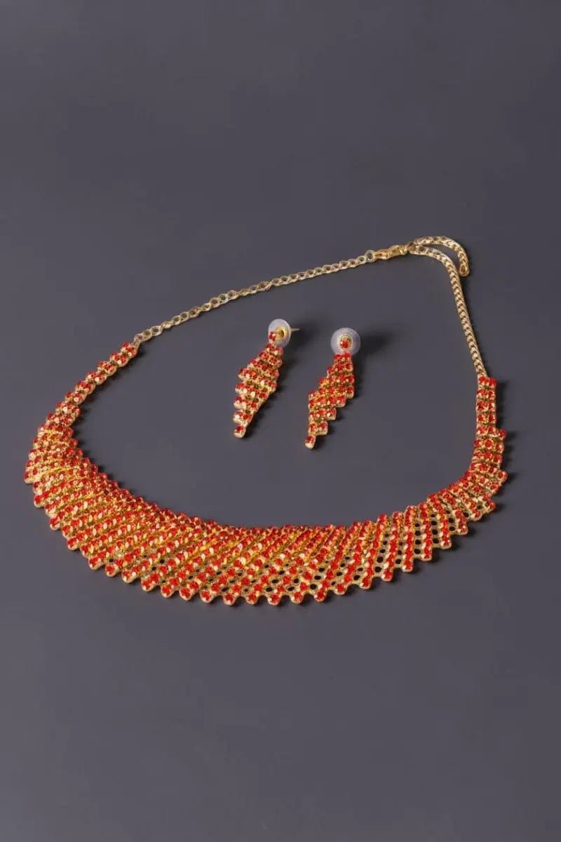 Parure dial collier w twanek 7mer w doré